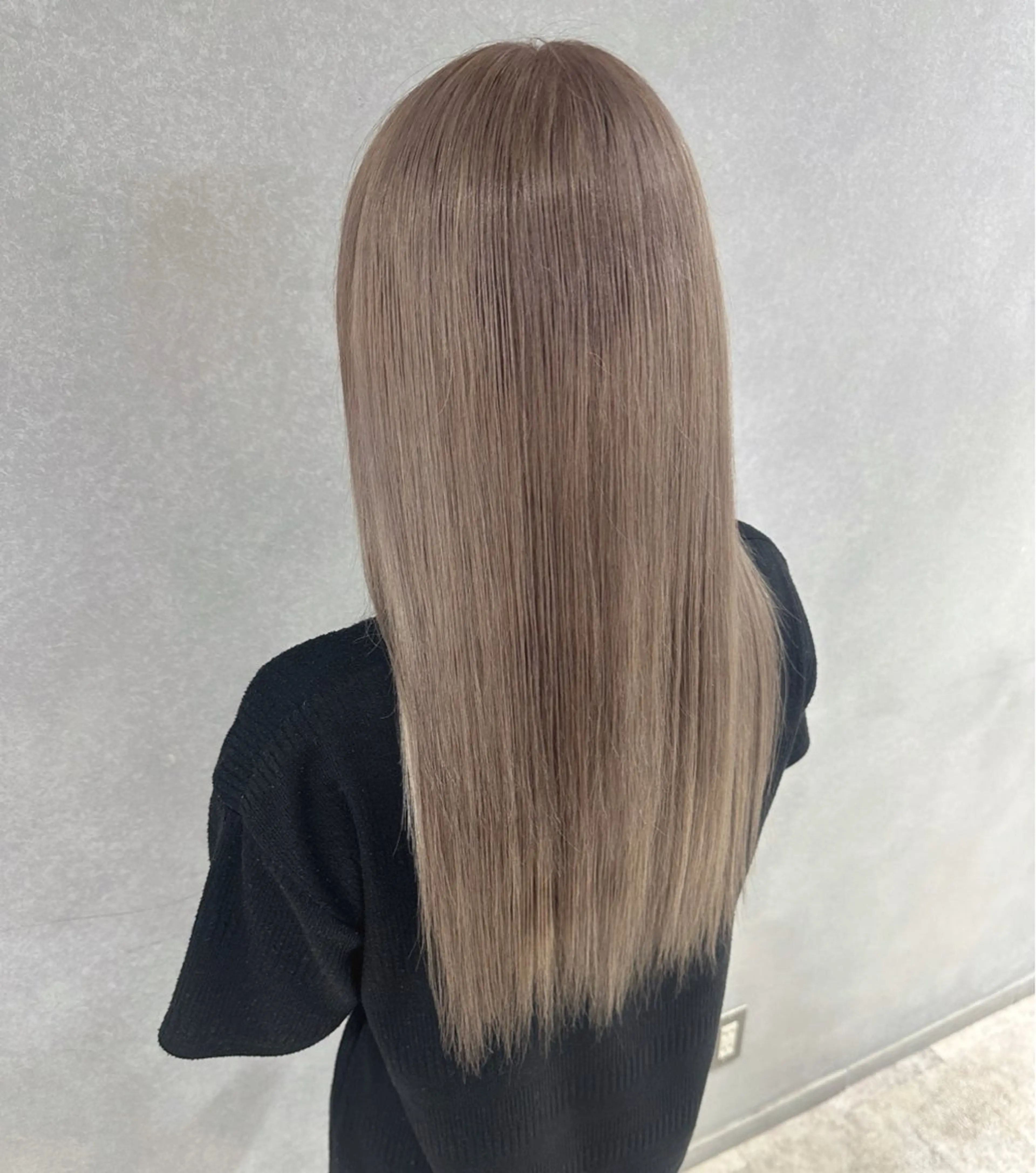 ロング カラー ヘアカラー 唐澤 千尋のヘアスタイル