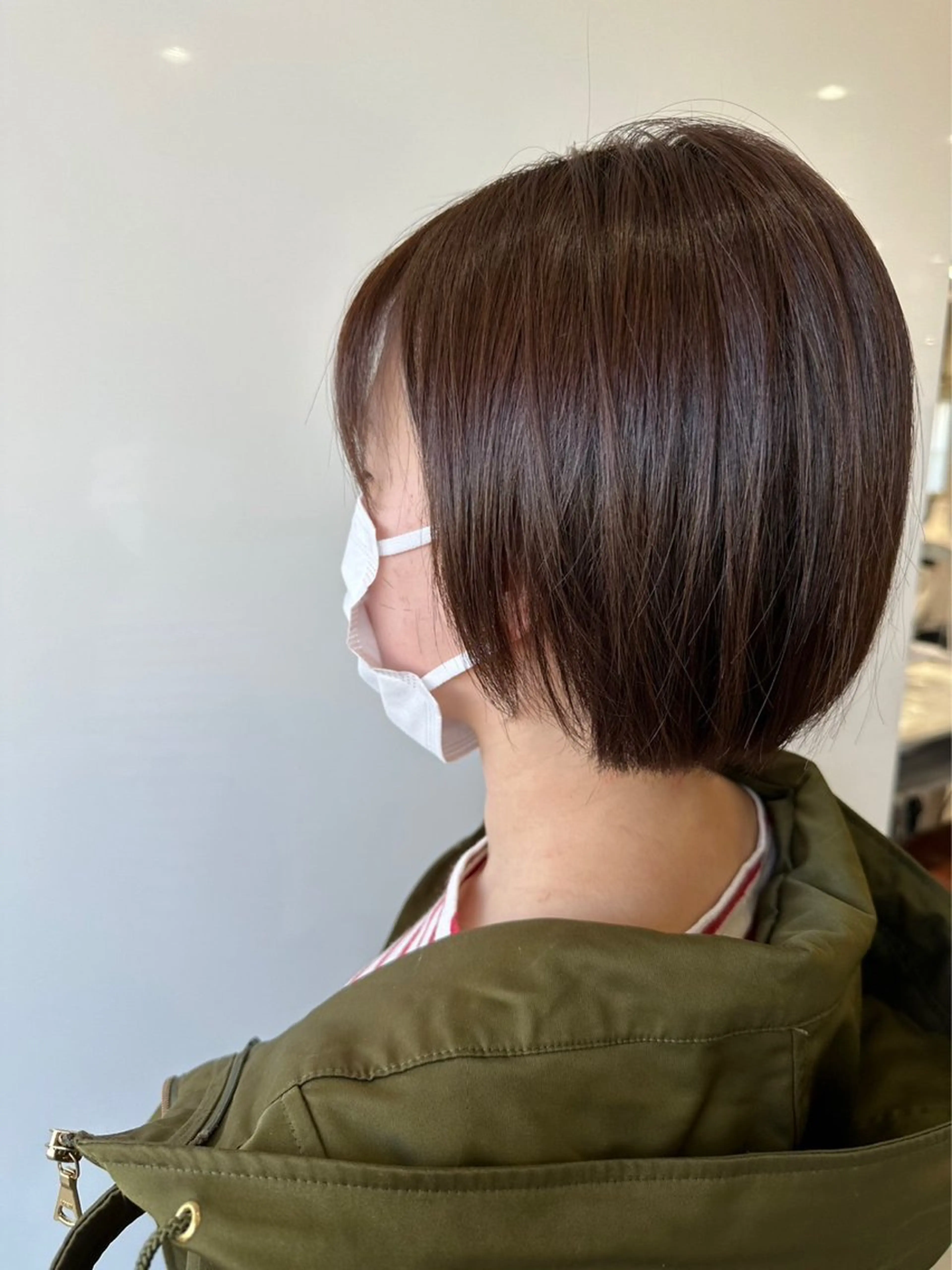 カラー 村上 ななみのヘアスタイル