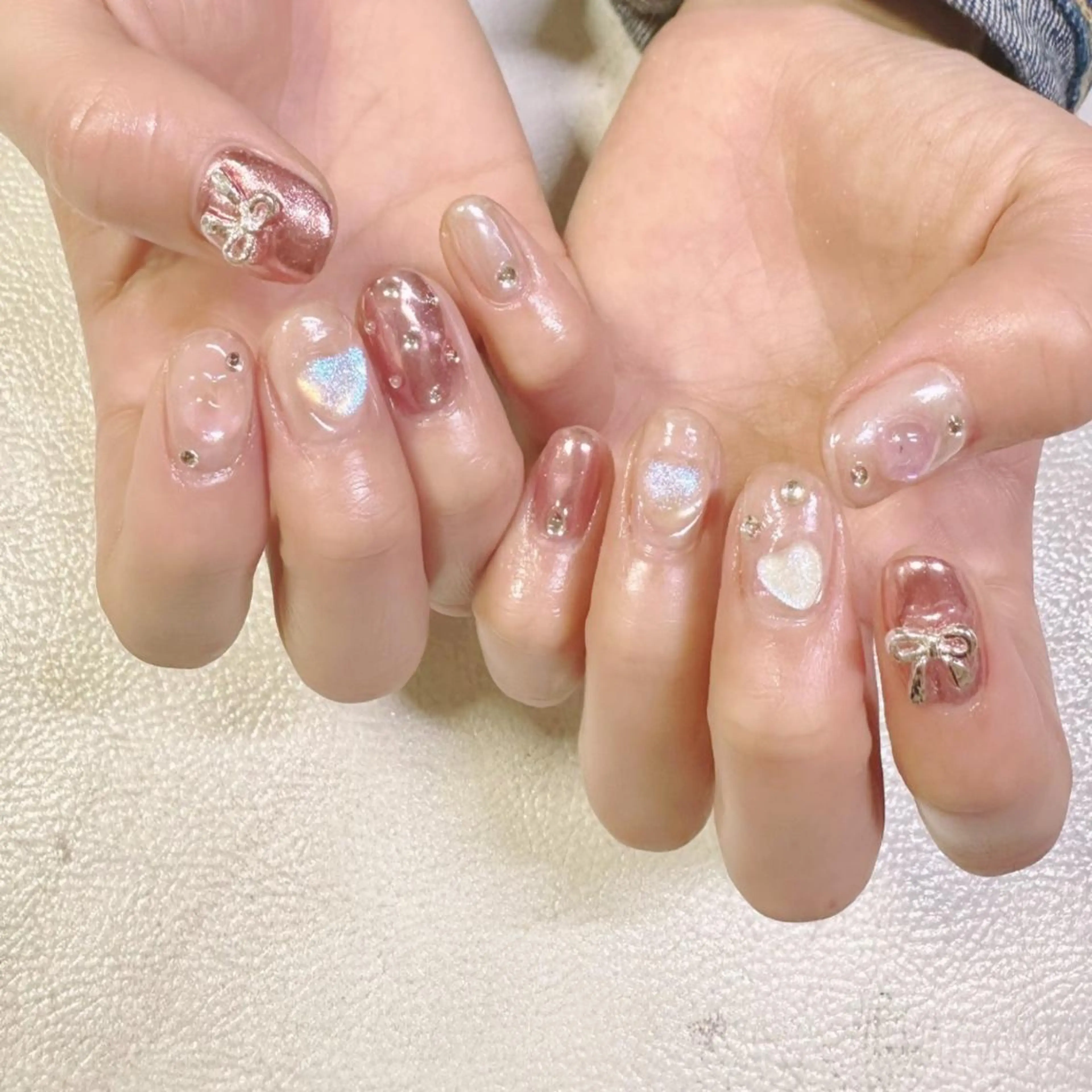 ネイル 長さ出し/フィルイン Chiaraのネイルデザイン