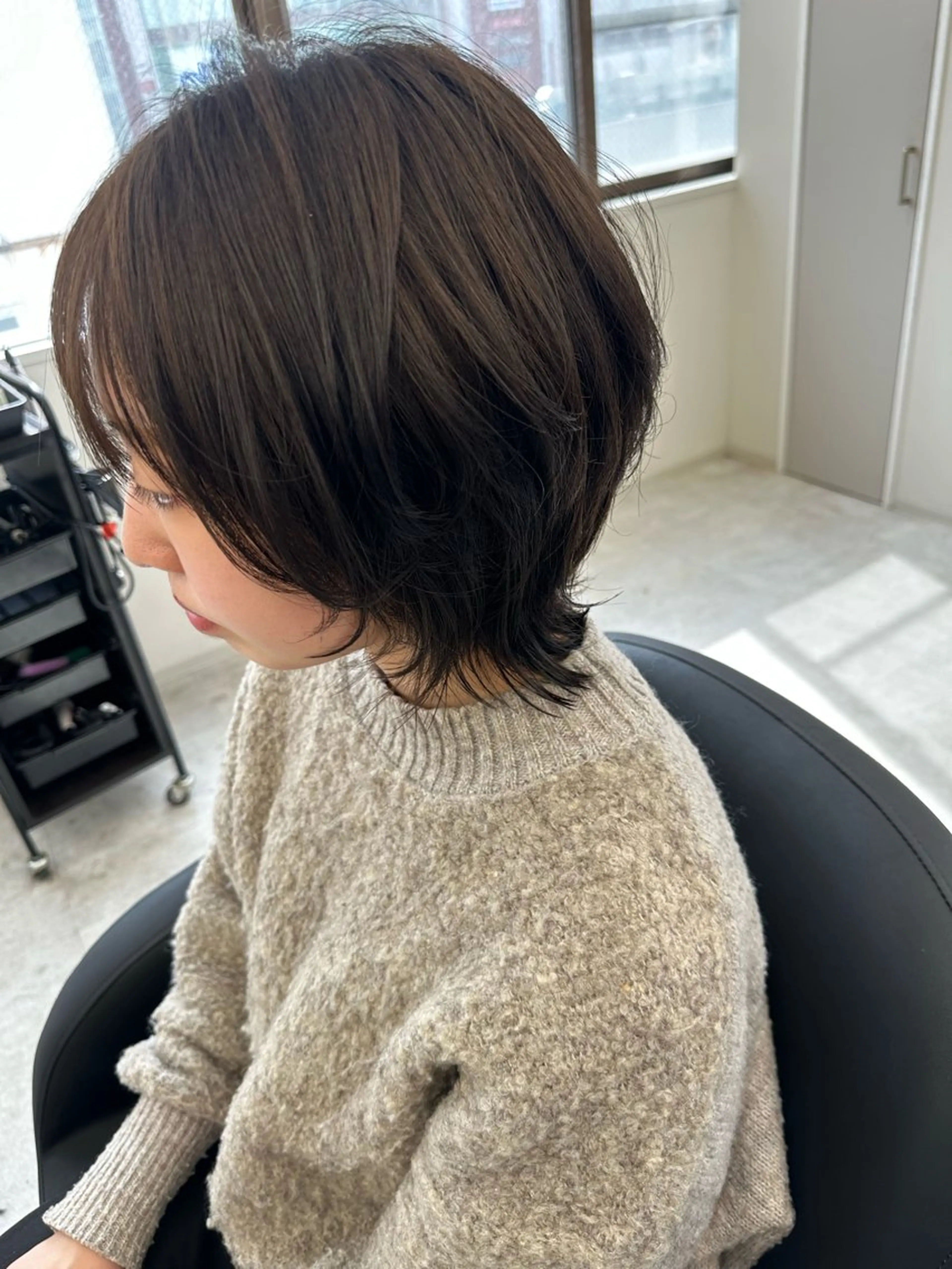 ショート カラー くびれヘア MOE ~ EIGHT ~のヘアスタイル