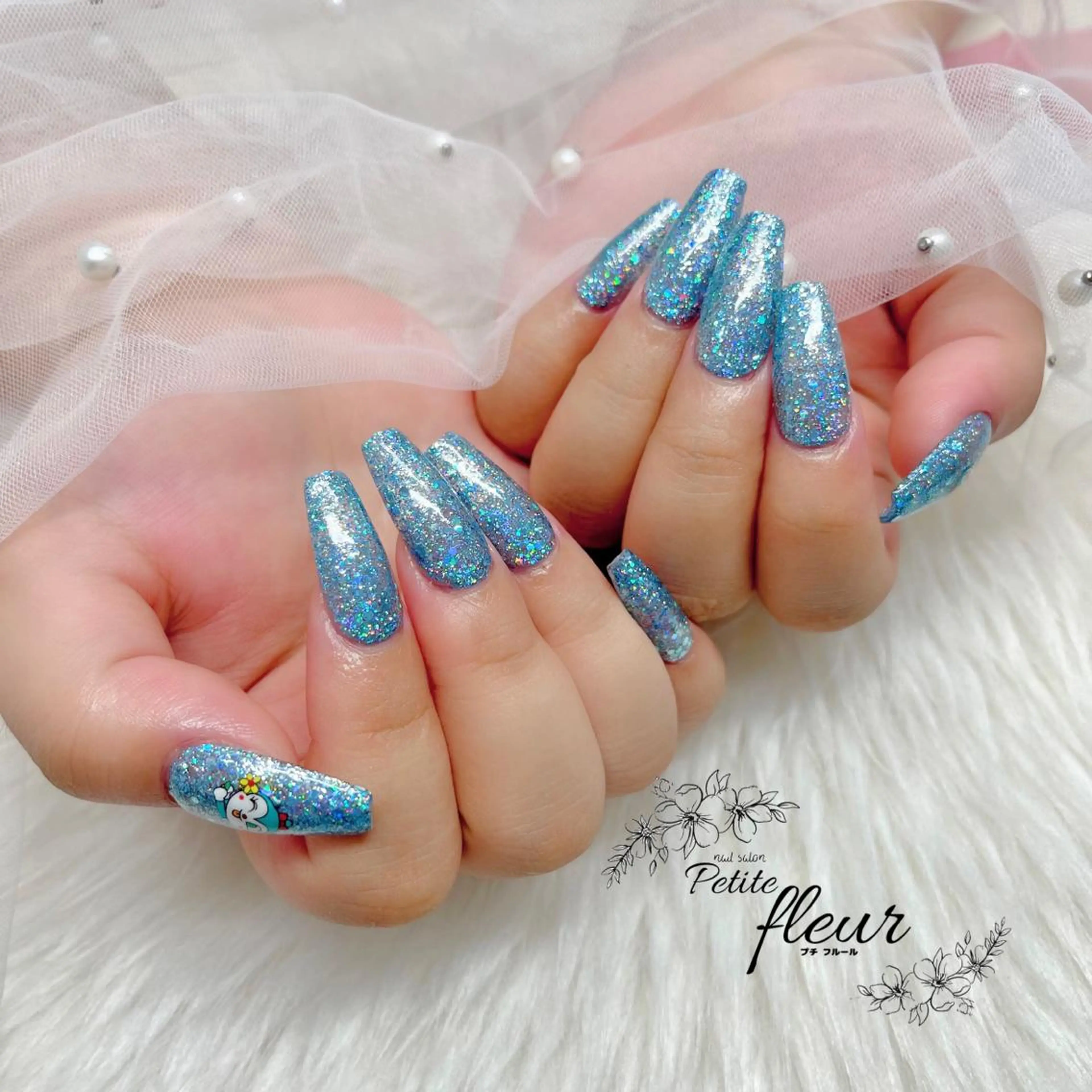 ネイル ❁⃘*。Petite fleur❁⃘*りさのネイルデザイン