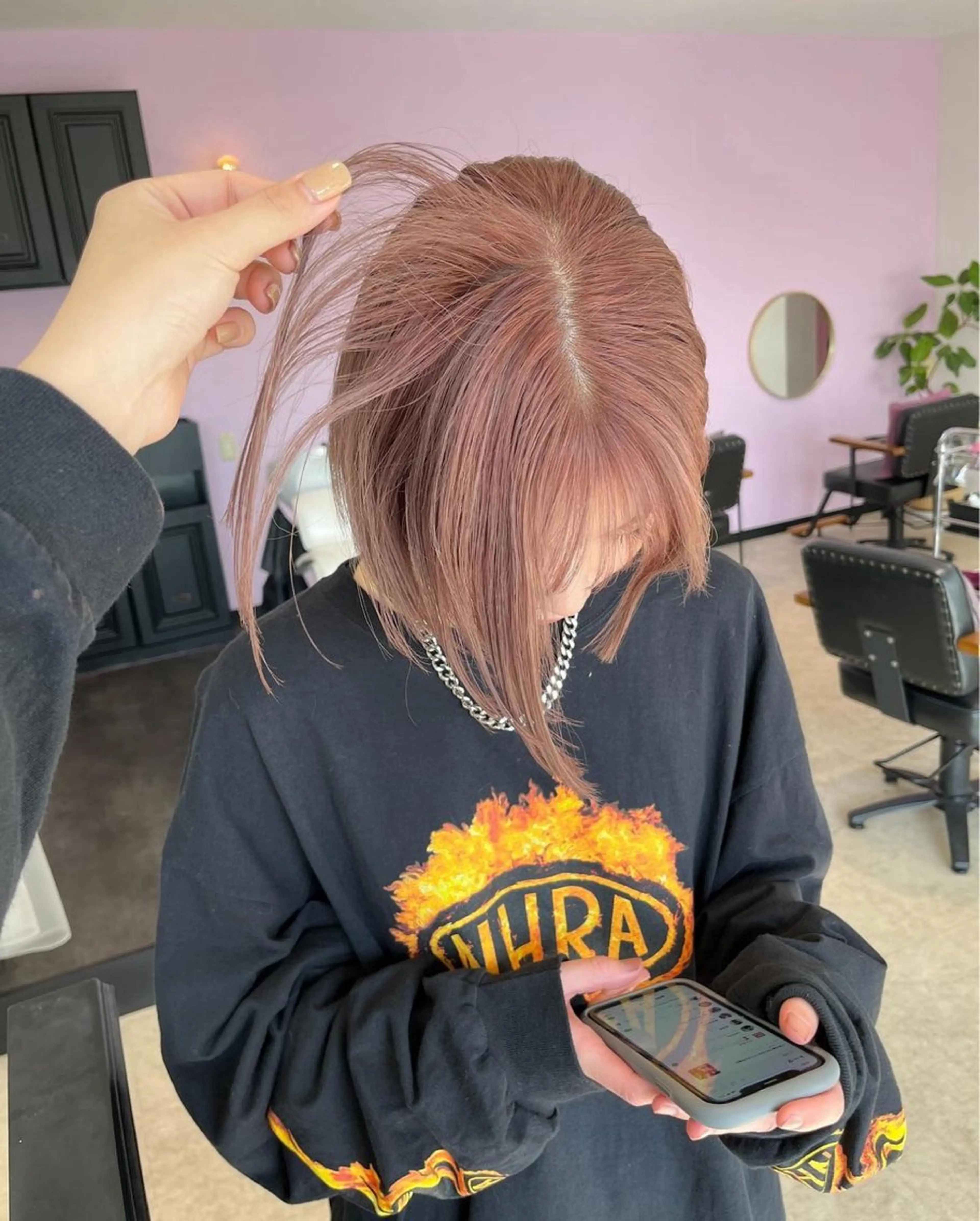 カラー MATTY yoshika 🐻のヘアスタイル