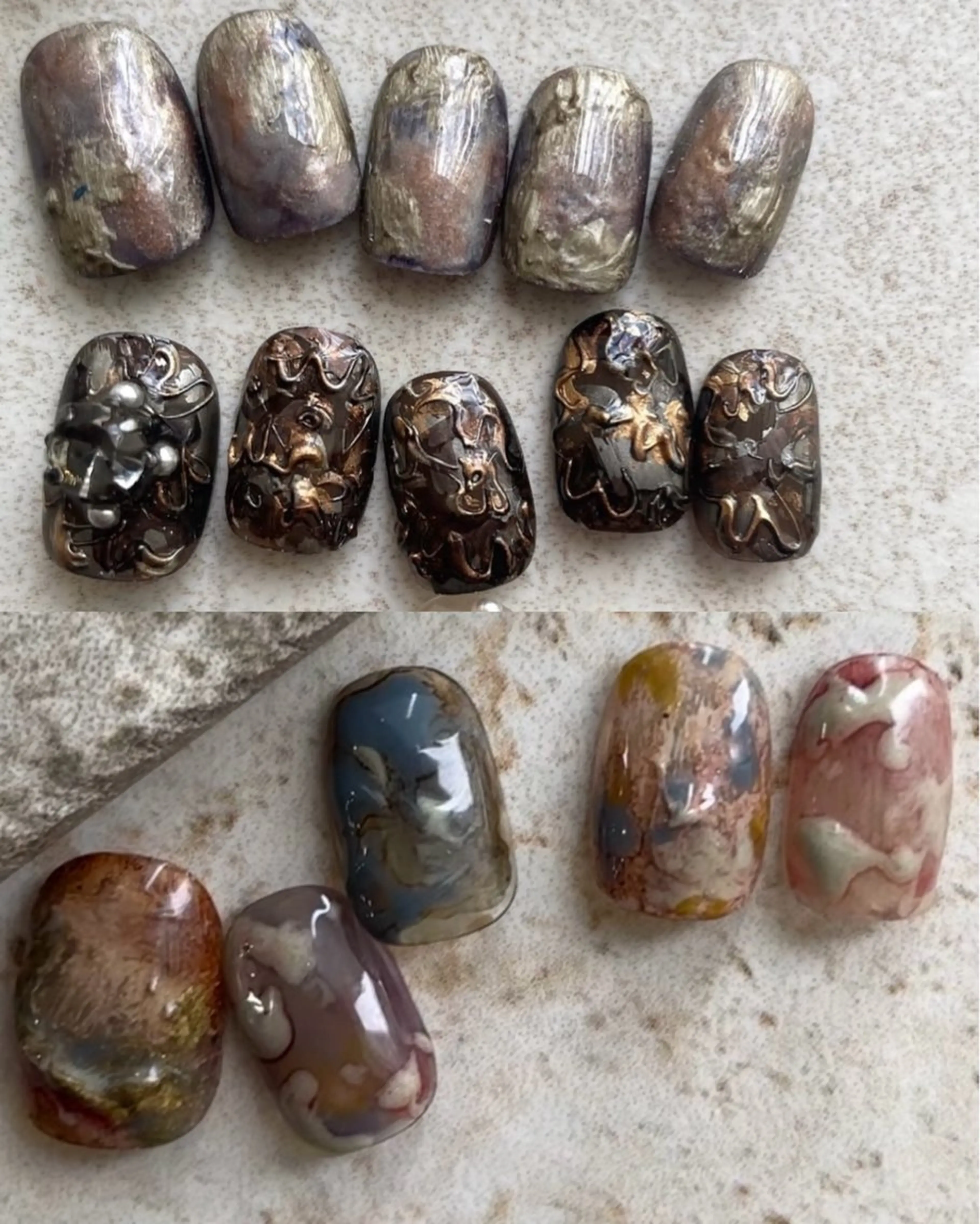 ネイル ニュアンスネイル MAXKELLY EMIのネイルデザイン