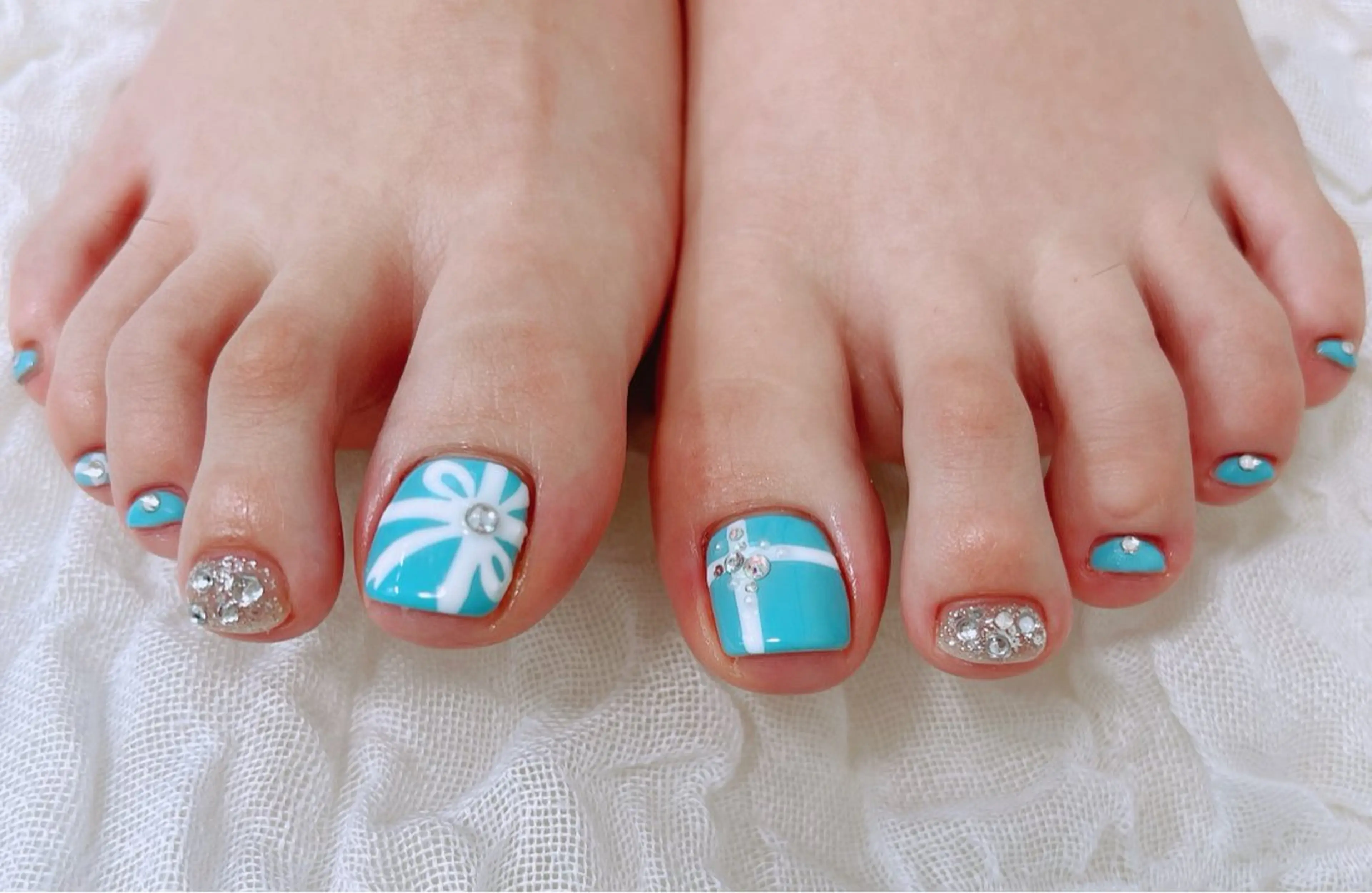 ネイル フットネイル 持ち込み フットネイル Lee _nailのネイルデザイン