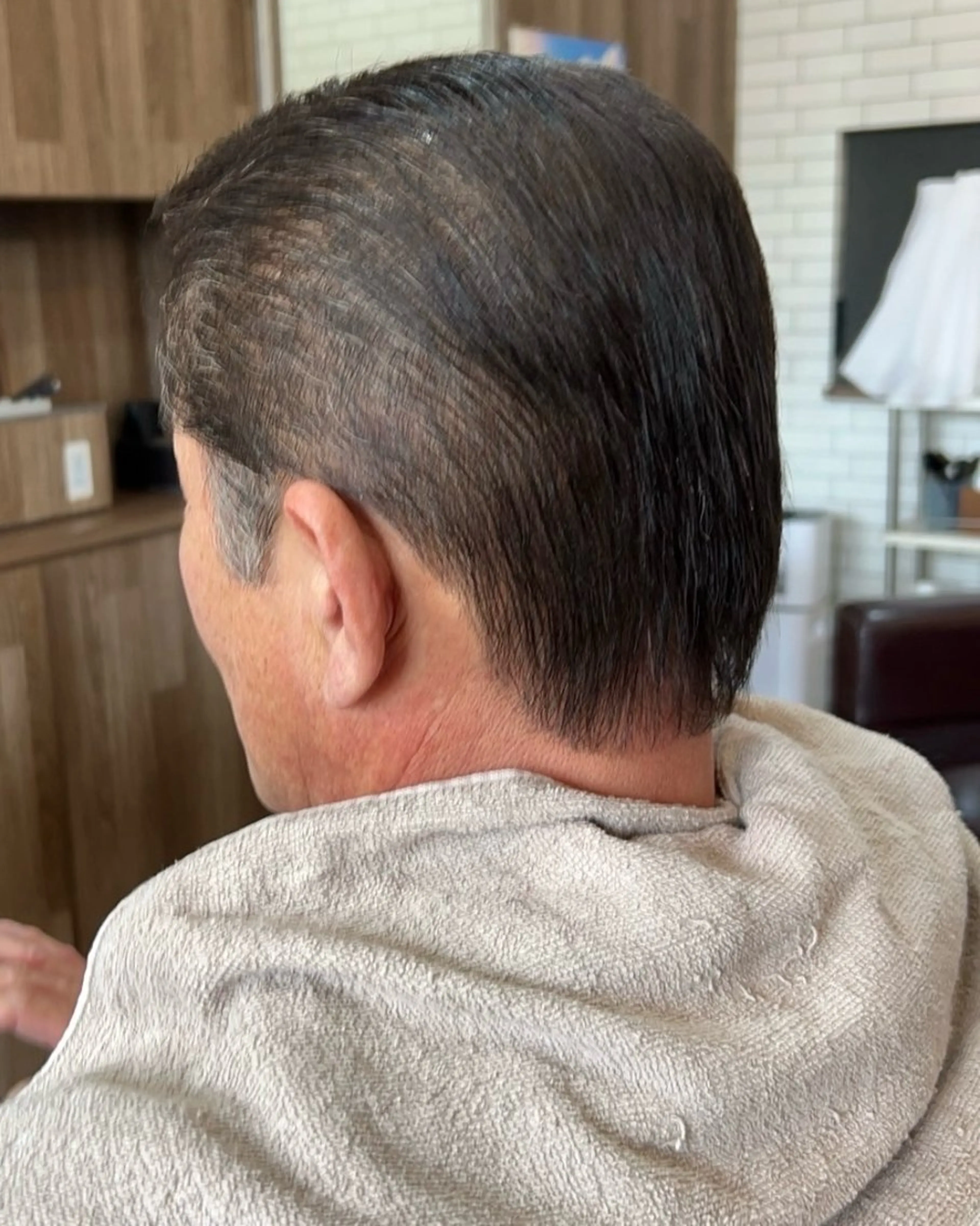 メンズ カット 柴田 清のヘアスタイル