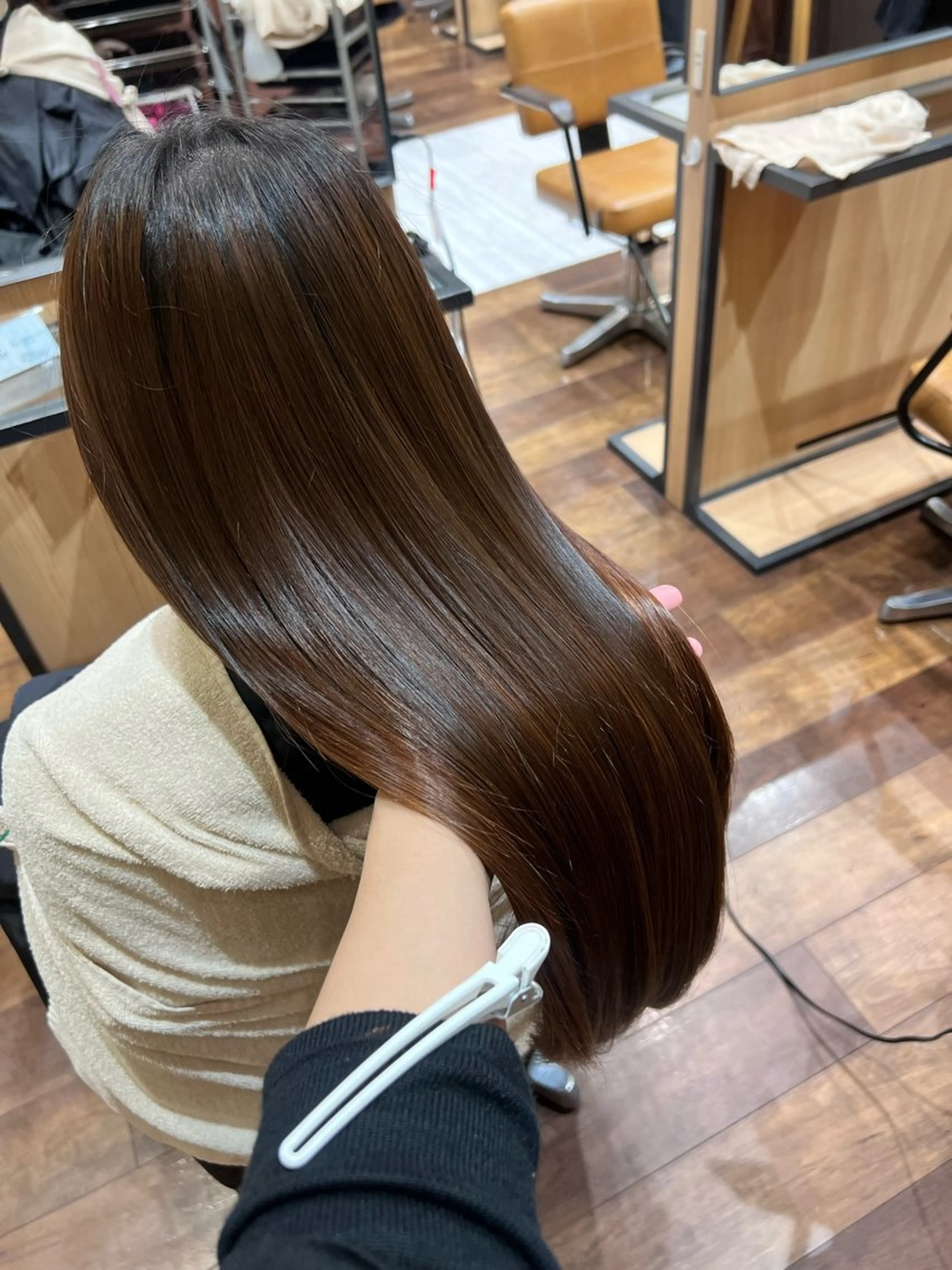 ロング カット パーマ トリートメント ヘアセット 🌻井上 マリー🌻のヘアスタイル