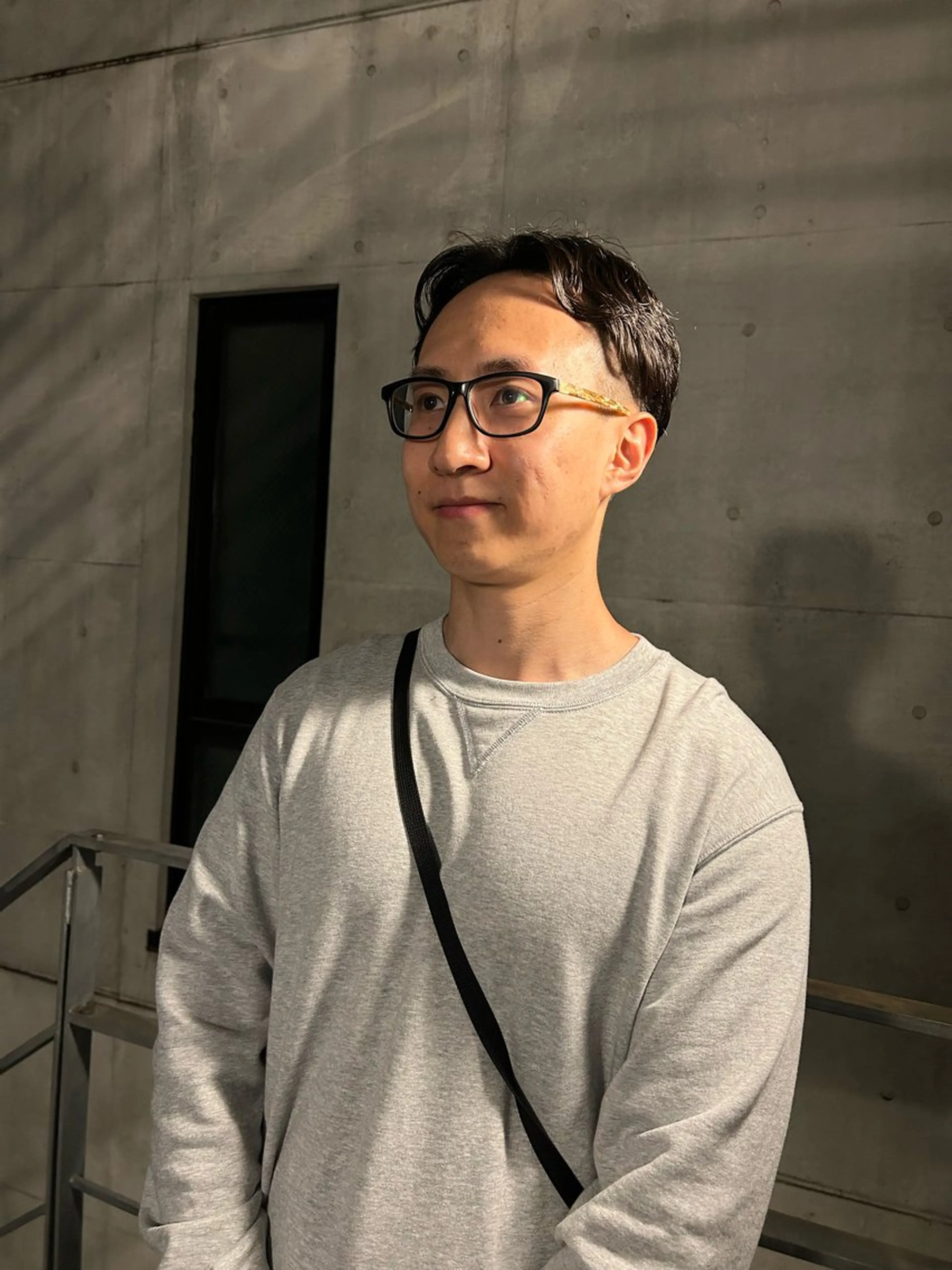 パーマ メンズ カット パーマ yumeka🩶ボブ 暖色/透け感カラーのヘアスタイル