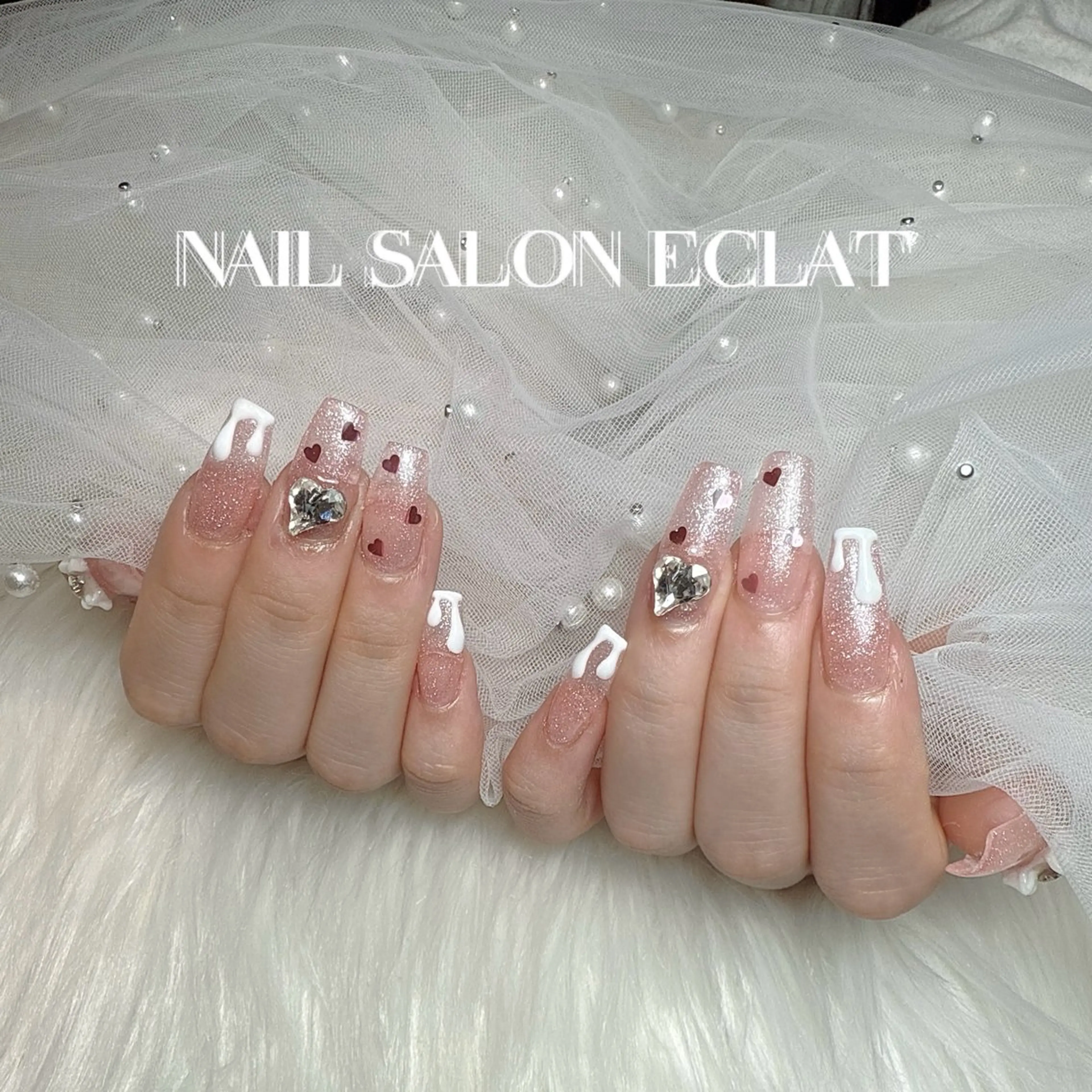 【ジェルチップスカルプ】持ち込みデザイン✨の写真