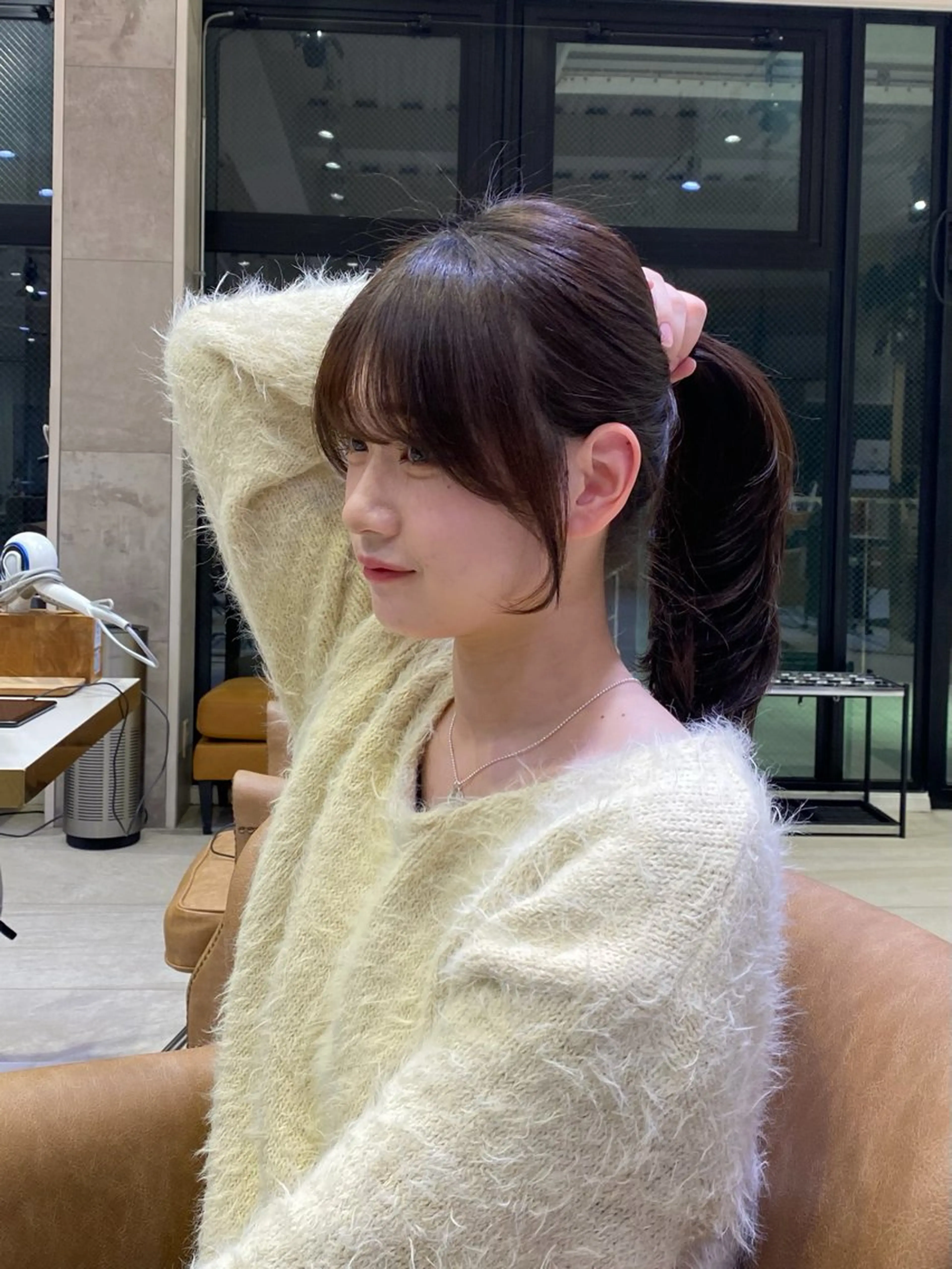 セミロング カット トリートメント 🌼アユム/レイヤー ハッシュカット🌼のヘアスタイル