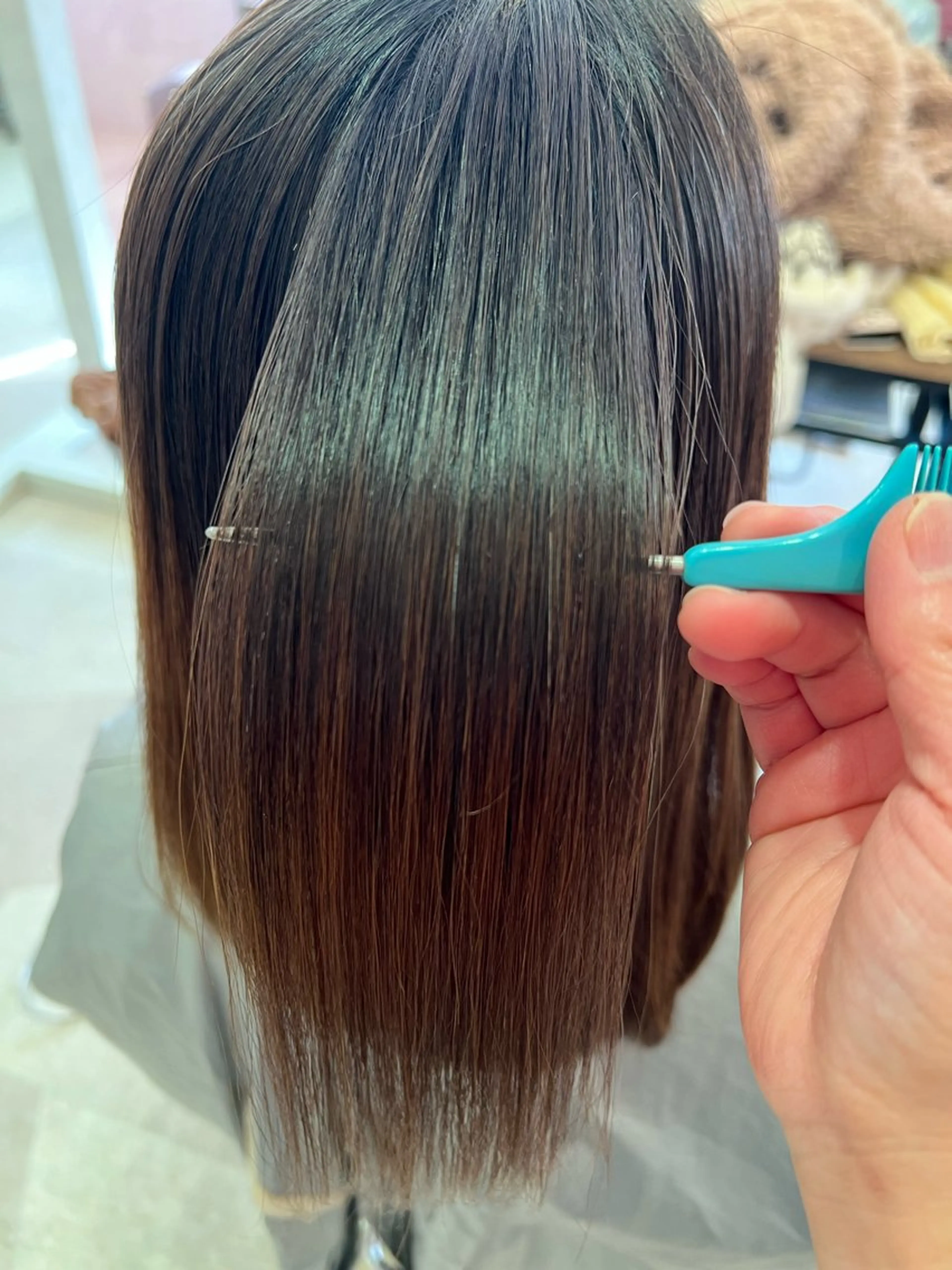 セミロング カット 縮毛矯正 トリートメント TRUTH 鎌ヶ谷店 HIGURASHIのヘアスタイル