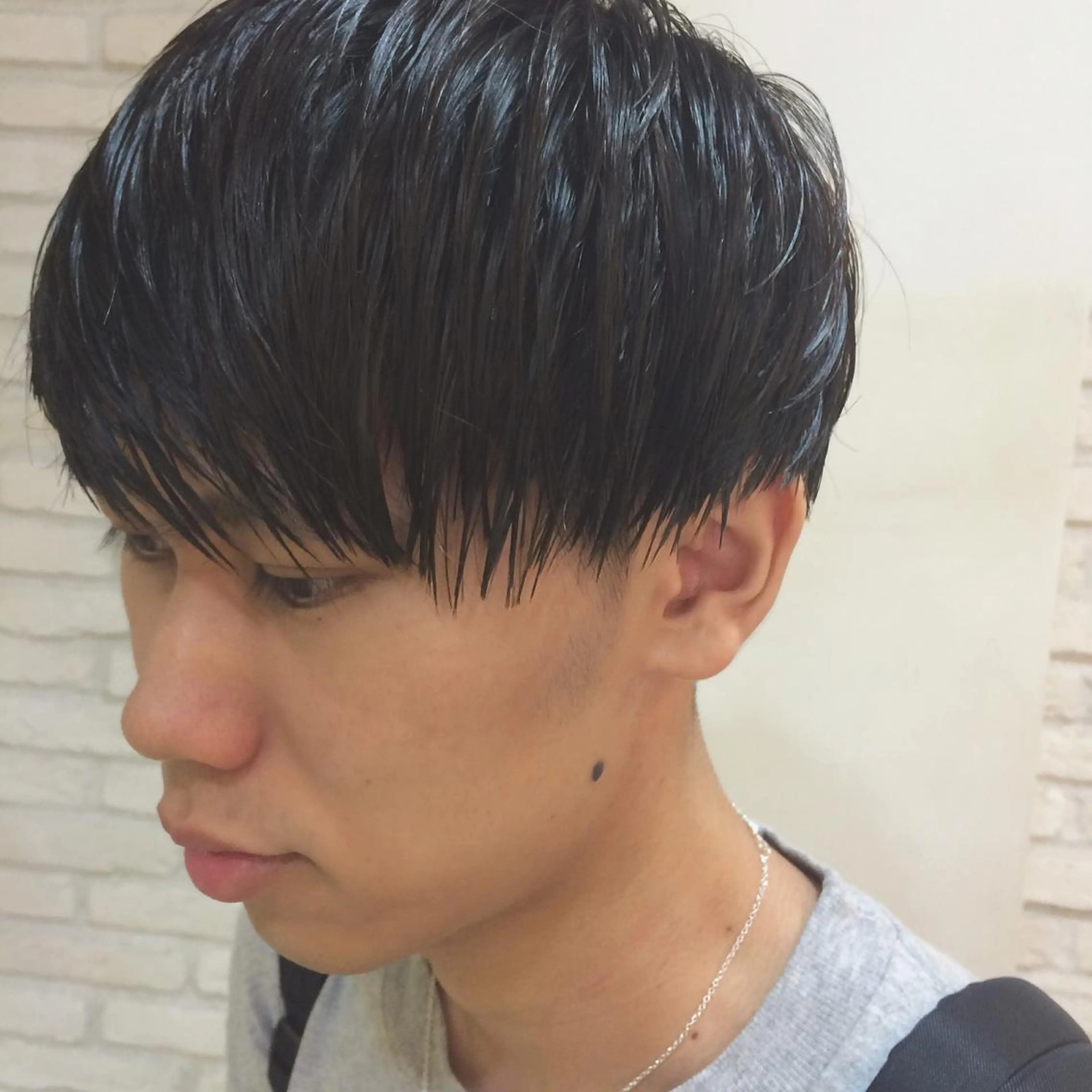 ショート メンズ マッシュ 平内 賢人のヘアスタイル