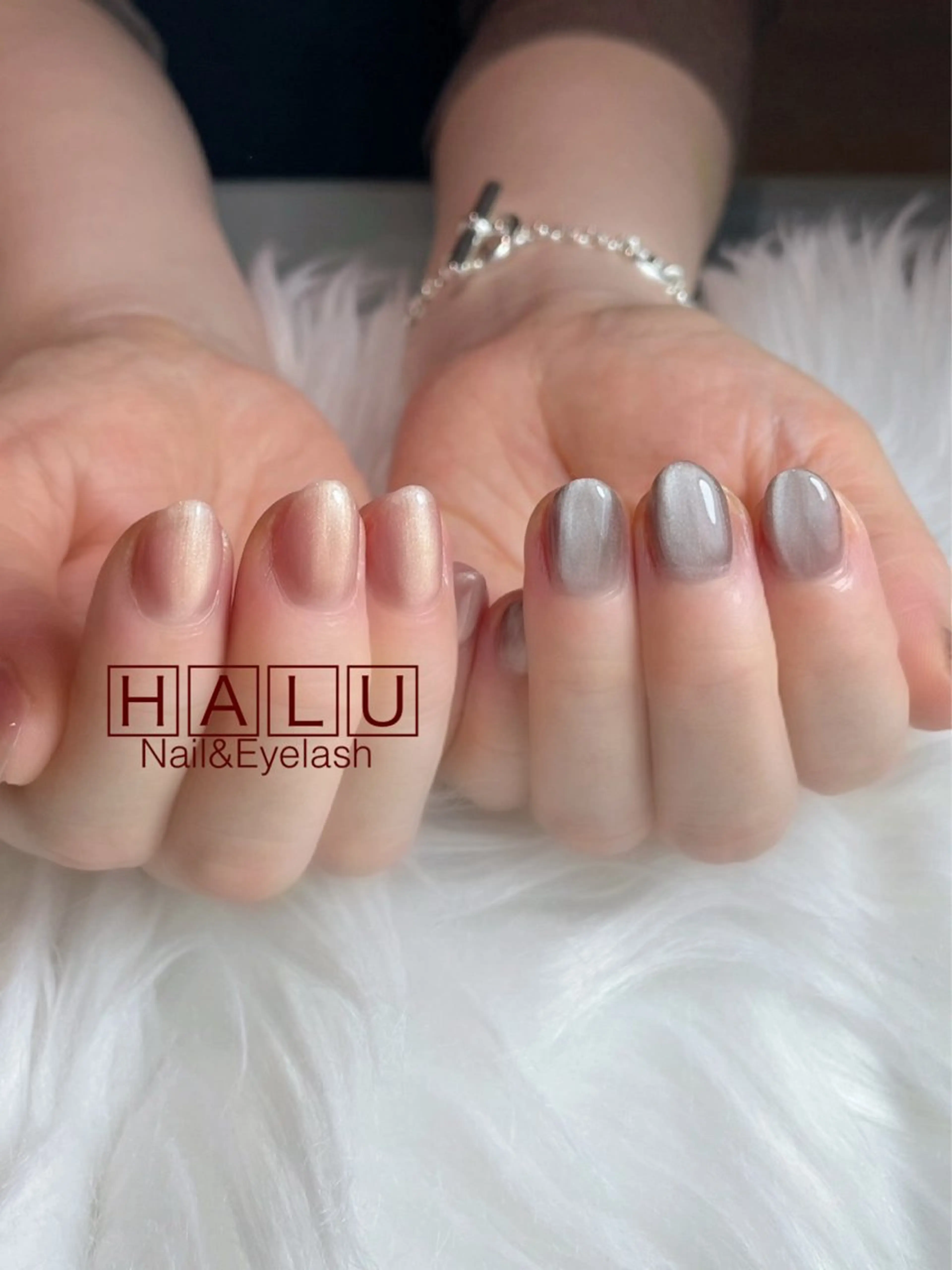 ネイル マグネットネイル ハンドネイル フットネイル HALU ハルのネイルデザイン