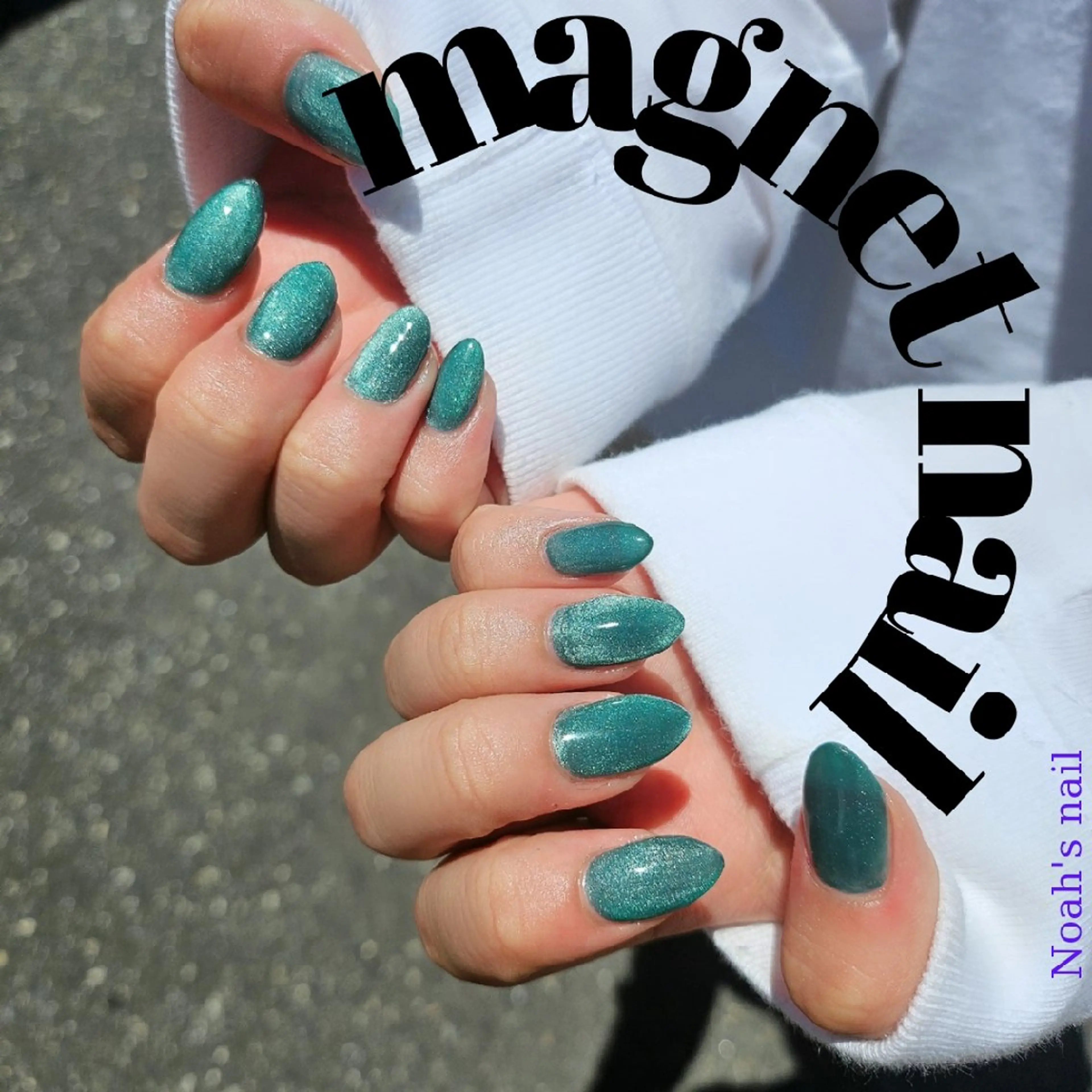 ネイル マグネットネイル ハンドネイル Noah'snail   のネイルデザイン