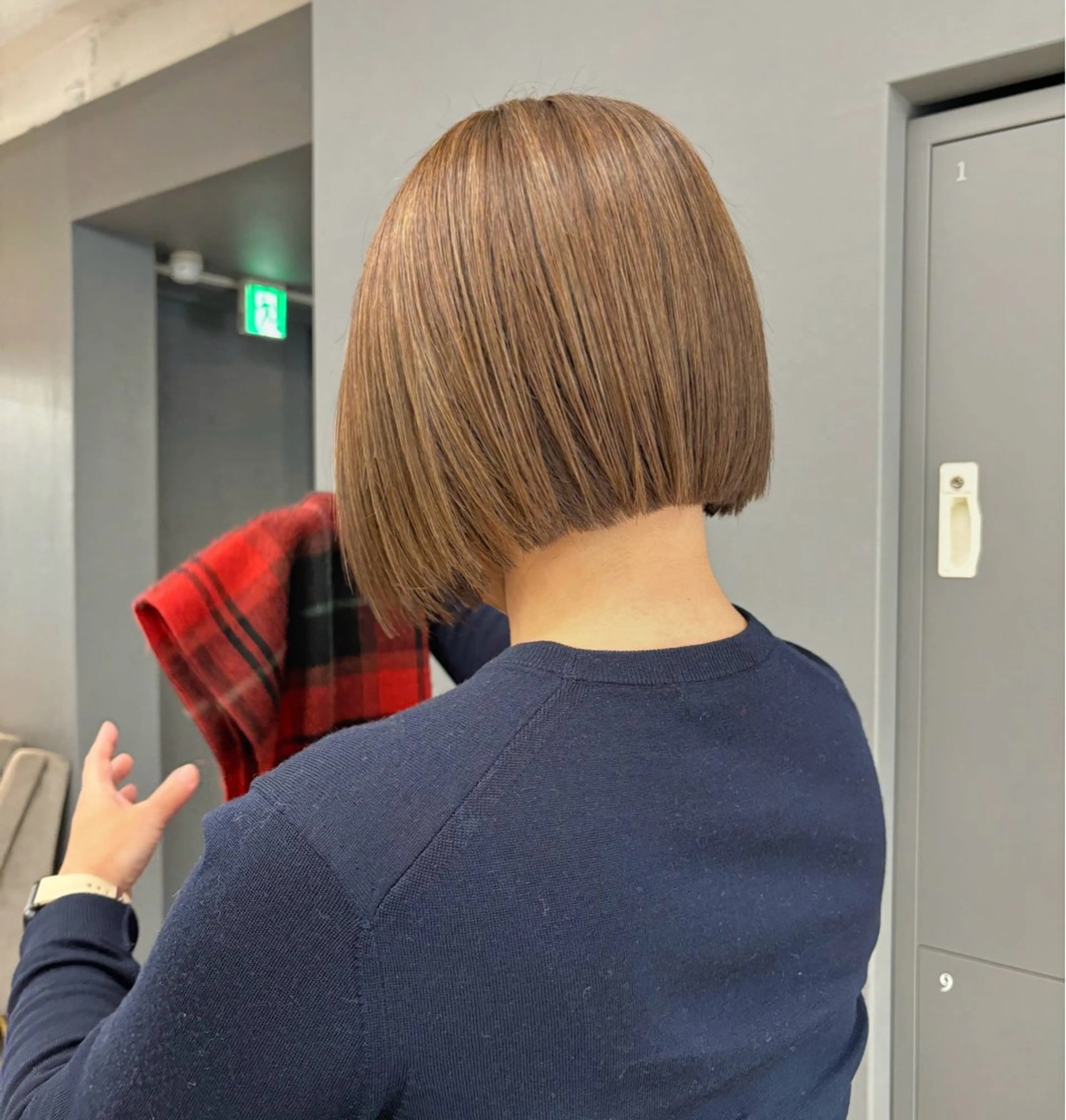 ショート 重里 瑠花のヘアスタイル