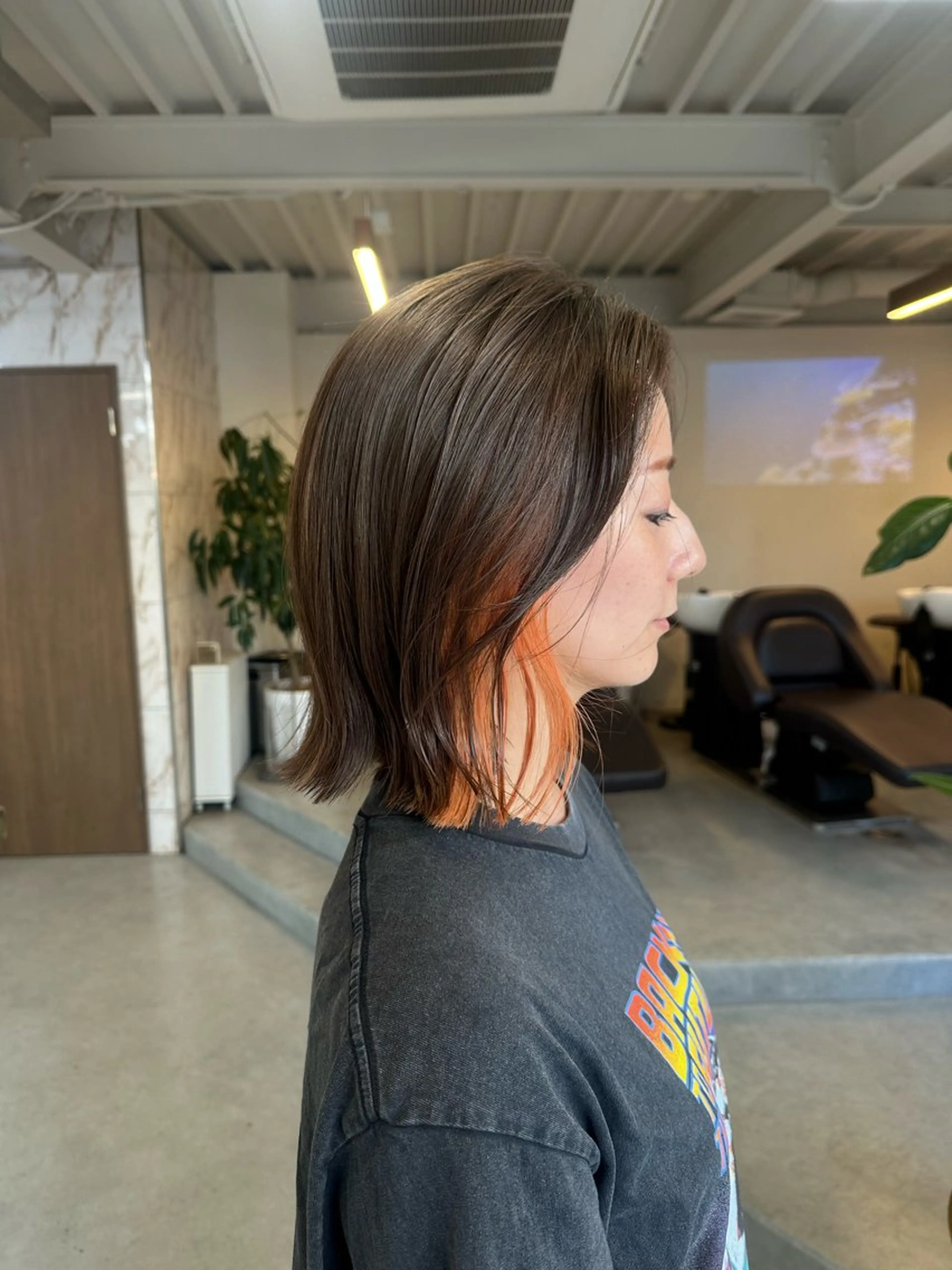 ミディアム カラー ハイトーン×似合わせ 🌱中川慎之介のヘアスタイル