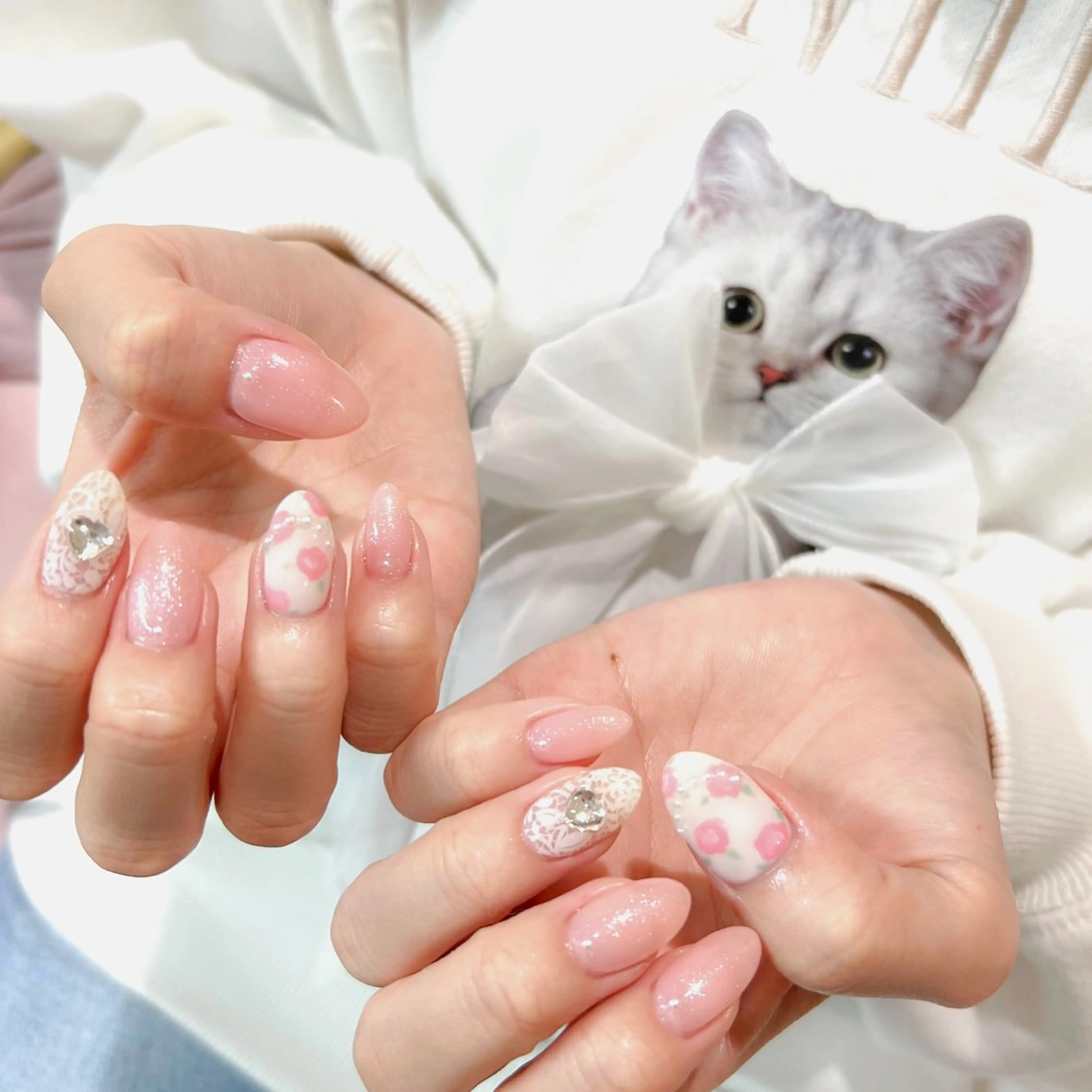 ネイル 𝑵𝑰𝑲𝑶 ◎パラジェル認定のネイルデザイン