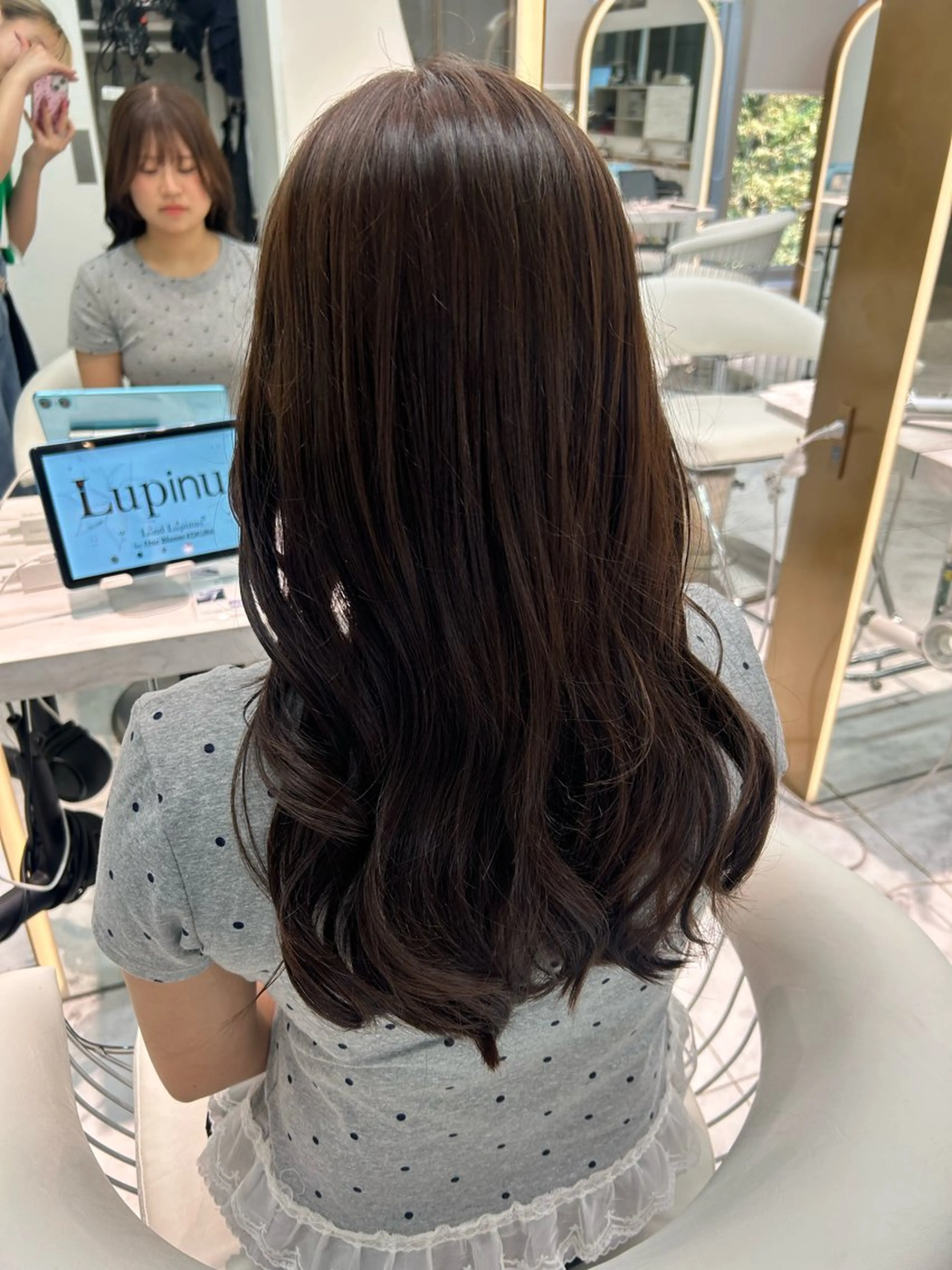 ミディアム ヘアカラー トリートメント Shousui Mutsumiのヘアスタイル