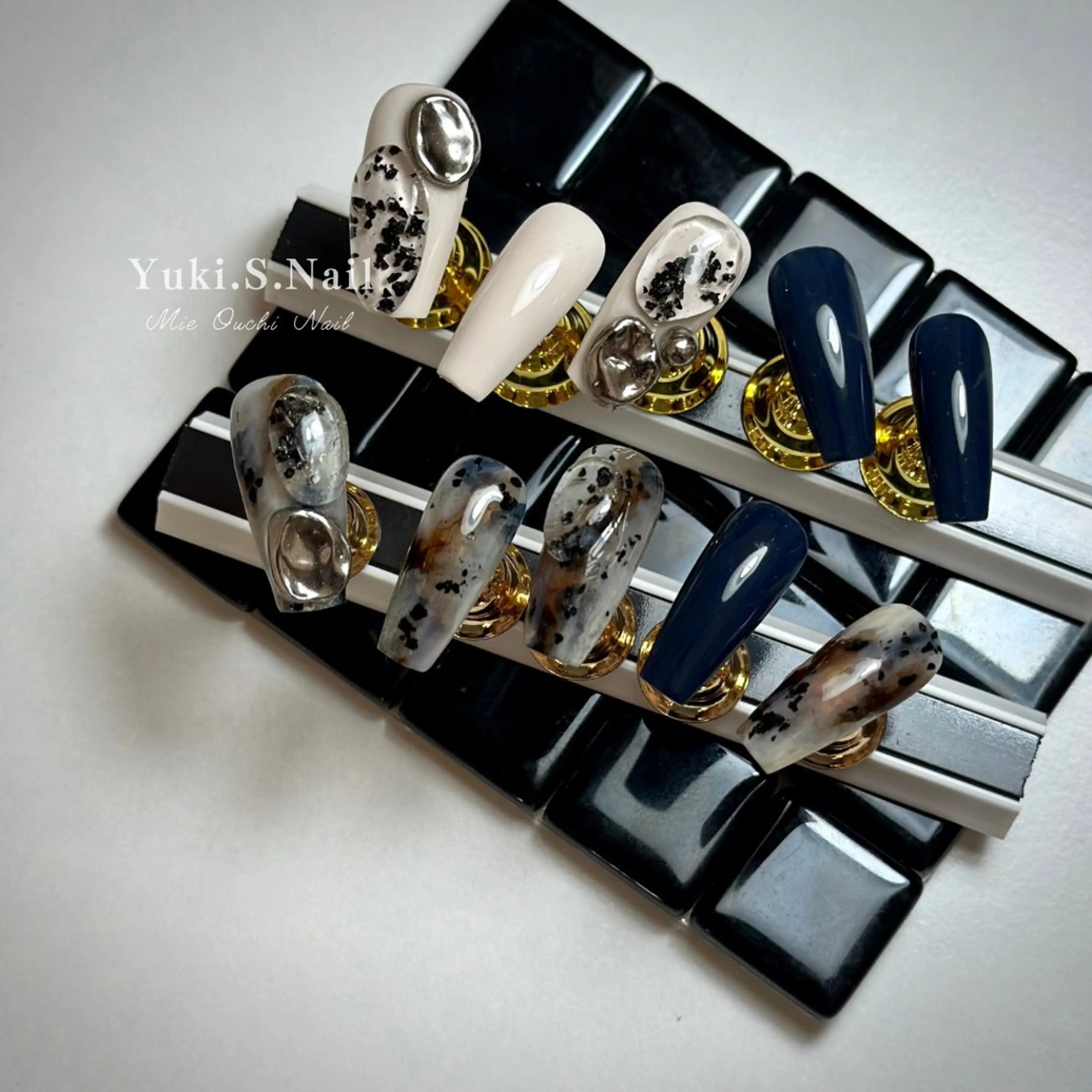 ロング ハンドネイル Yuki S.Nailのネイルデザイン