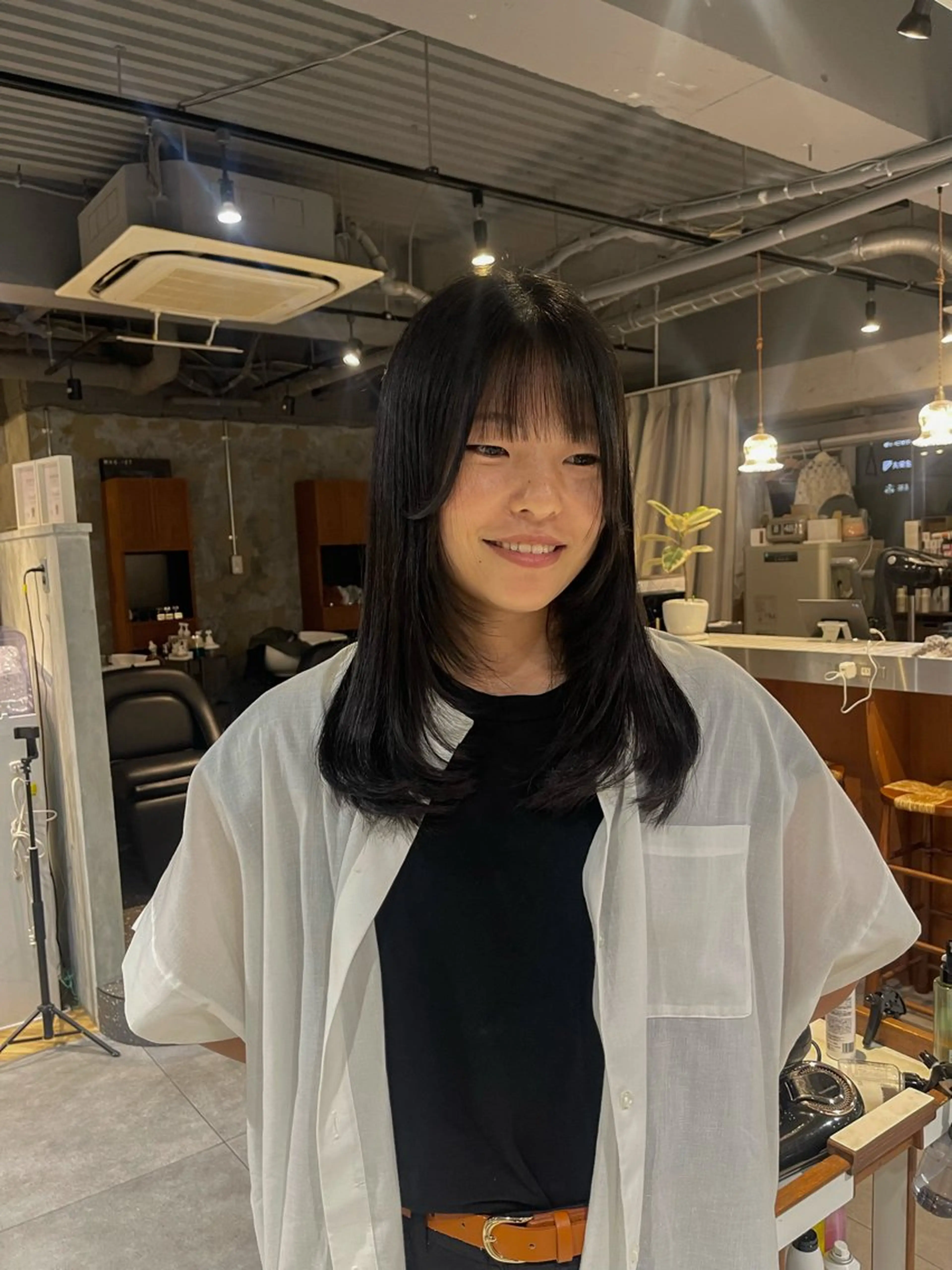 ロング 阪倉 美玲のヘアスタイル