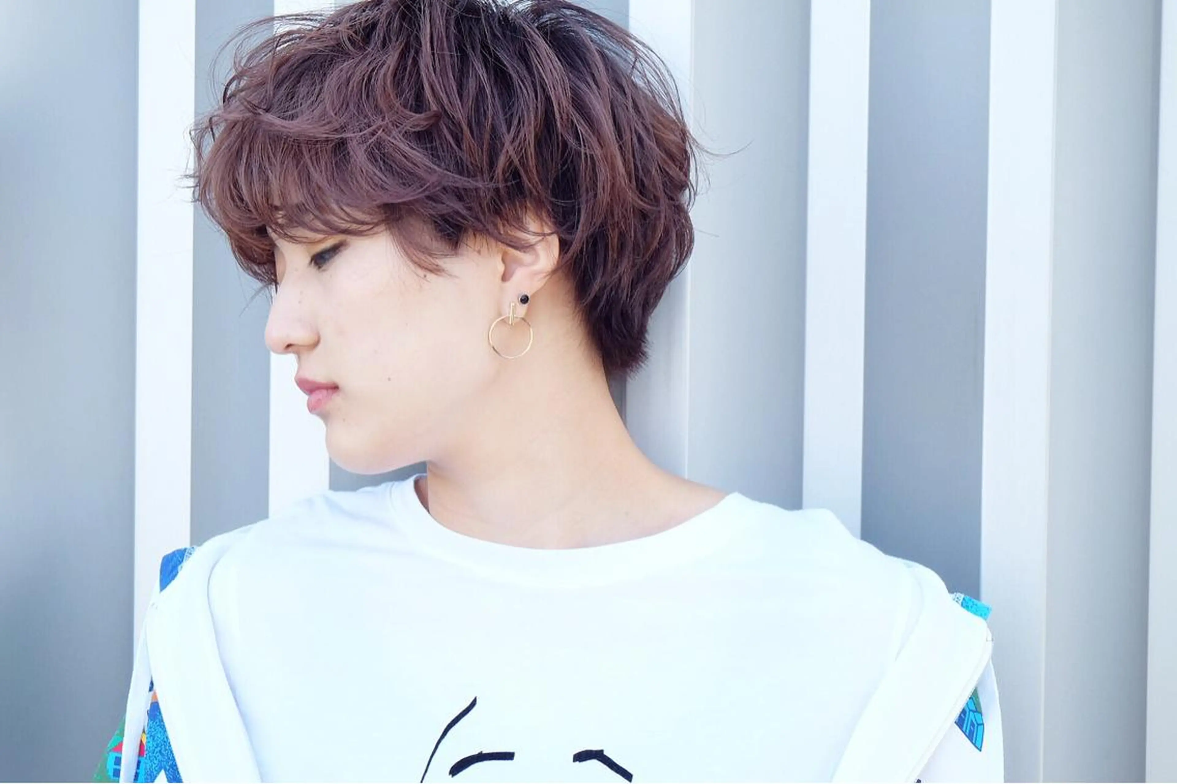 ショート 岡田 恭明のヘアスタイル