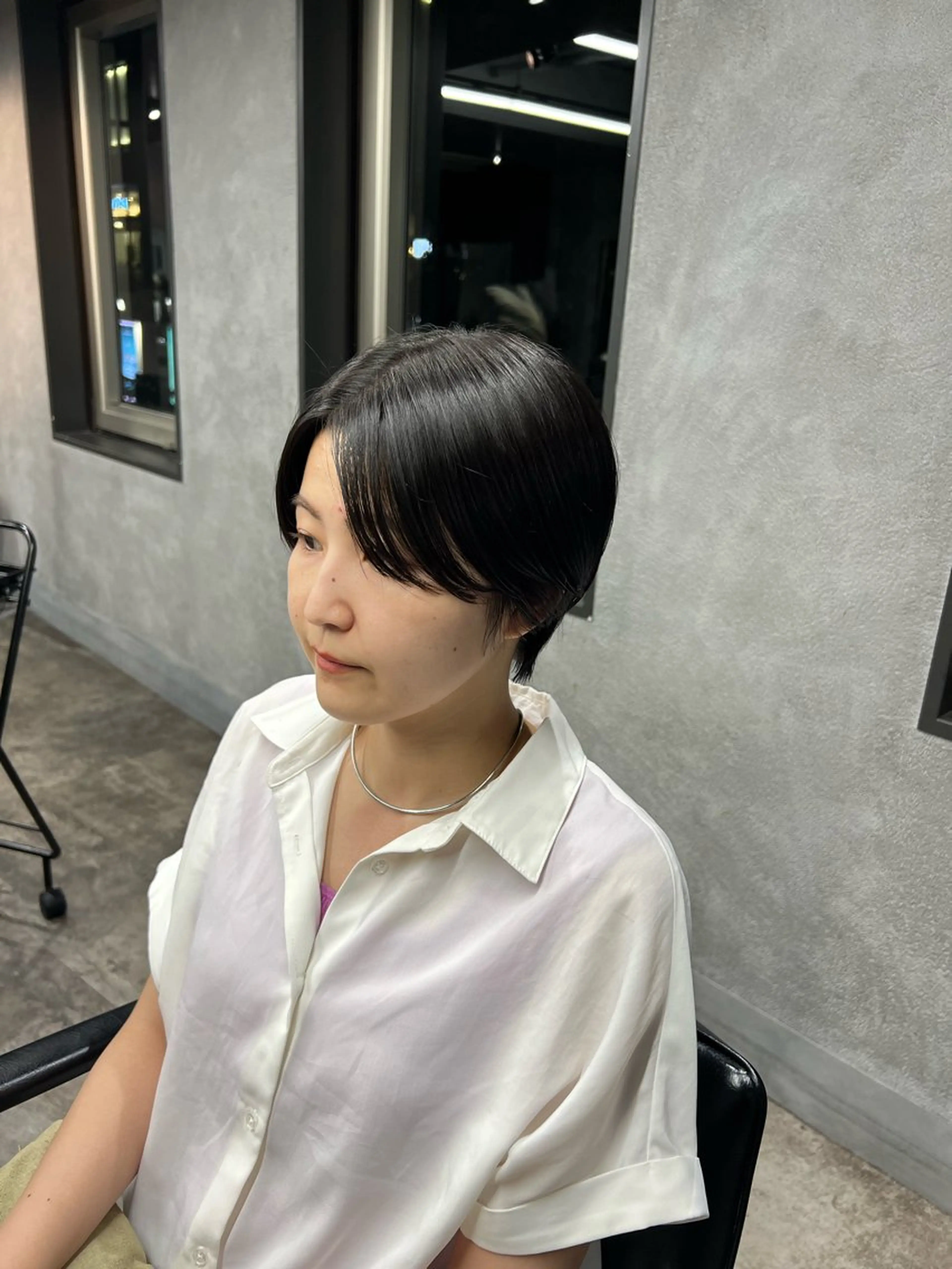 ショート ショートボブ ボブ ショートヘア 新井　翼/銀座 メンズお任せくださいのヘアスタイル