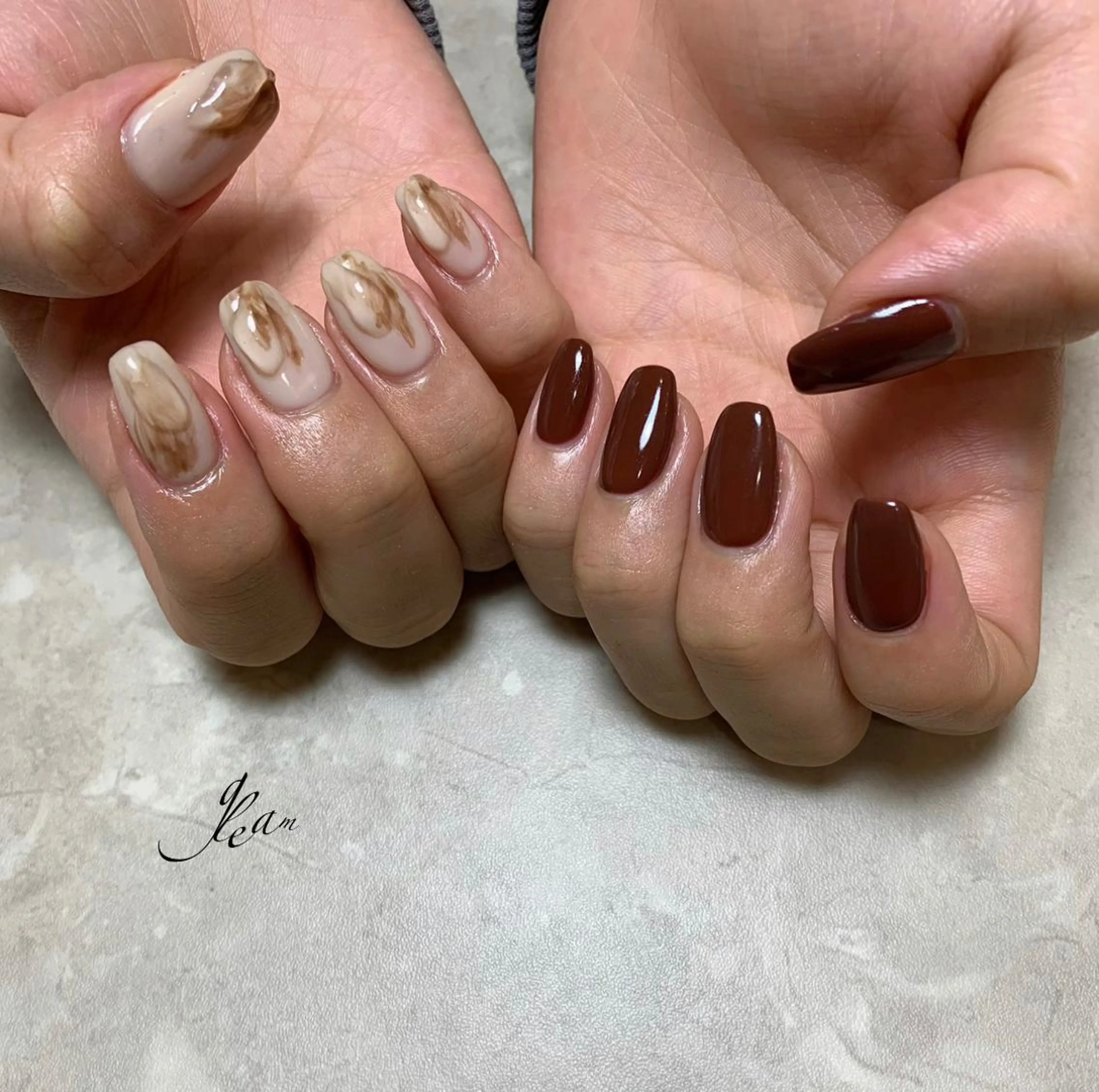 ネイル ハンドネイル gleam所属・gleam✴︎ sayakaのネイルデザイン