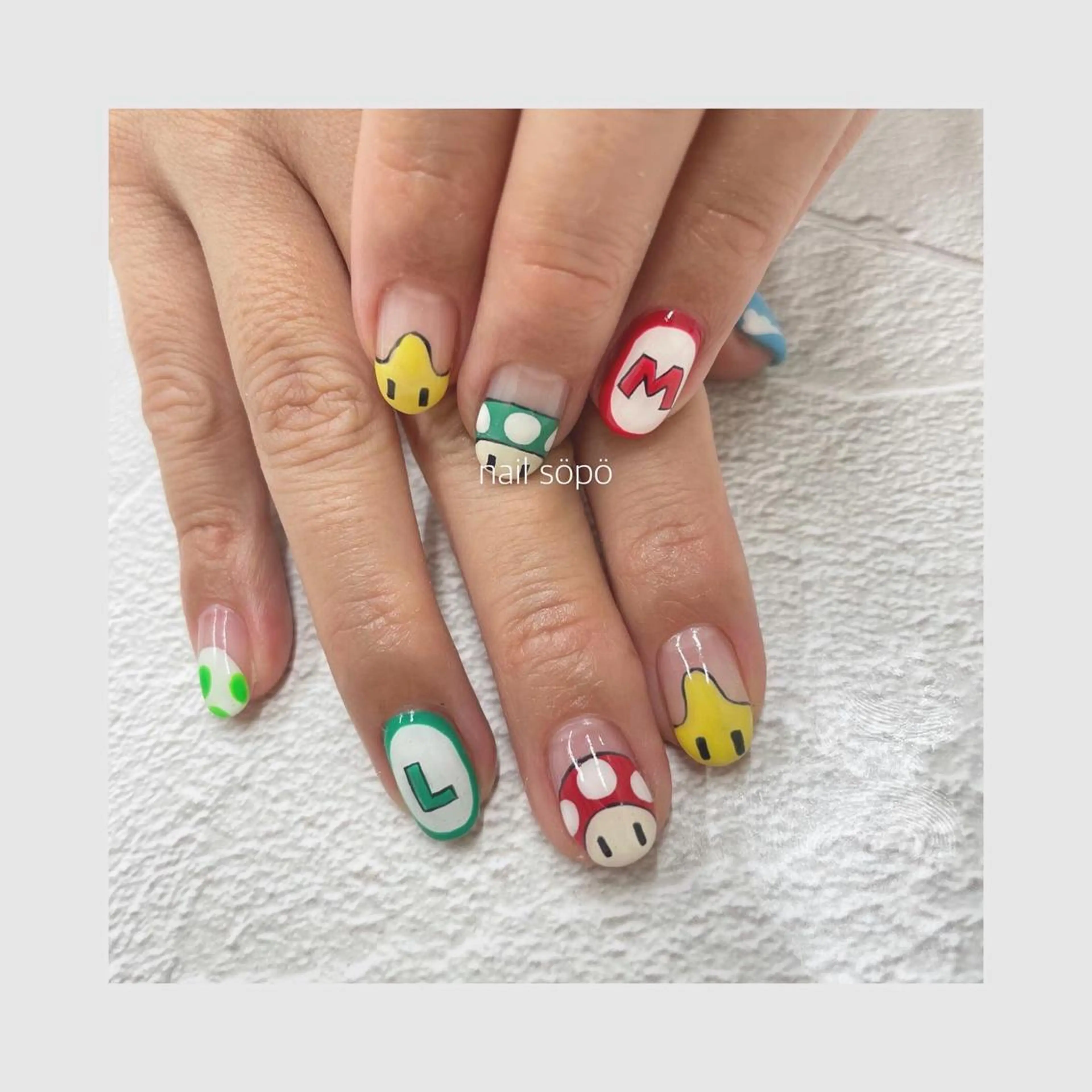 ネイル 自由が丘✳︎奥沢 nail söpöのネイルデザイン