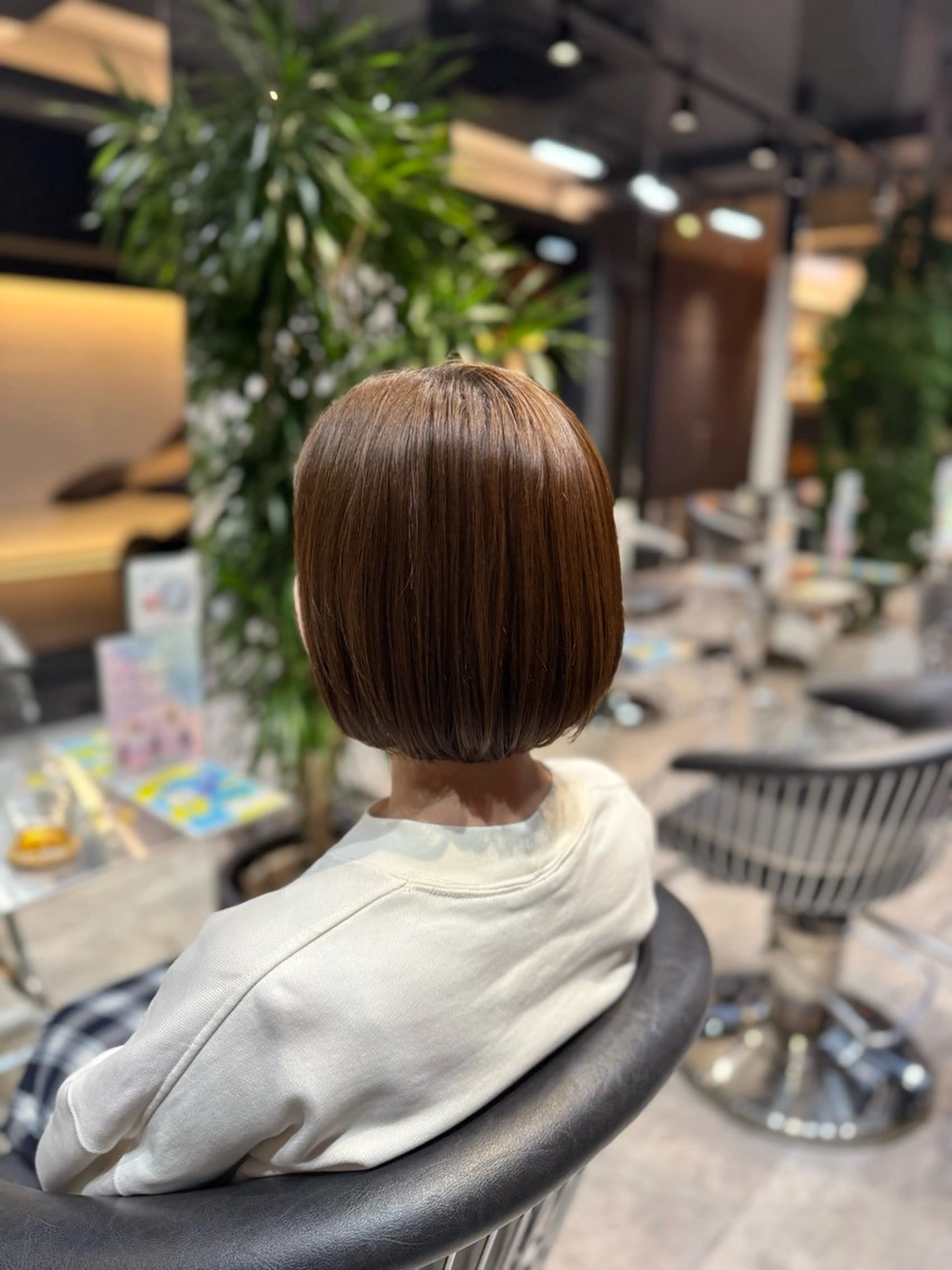 ショート ショートヘア 韓国艶髪/透明感 カラー/ひなののヘアスタイル