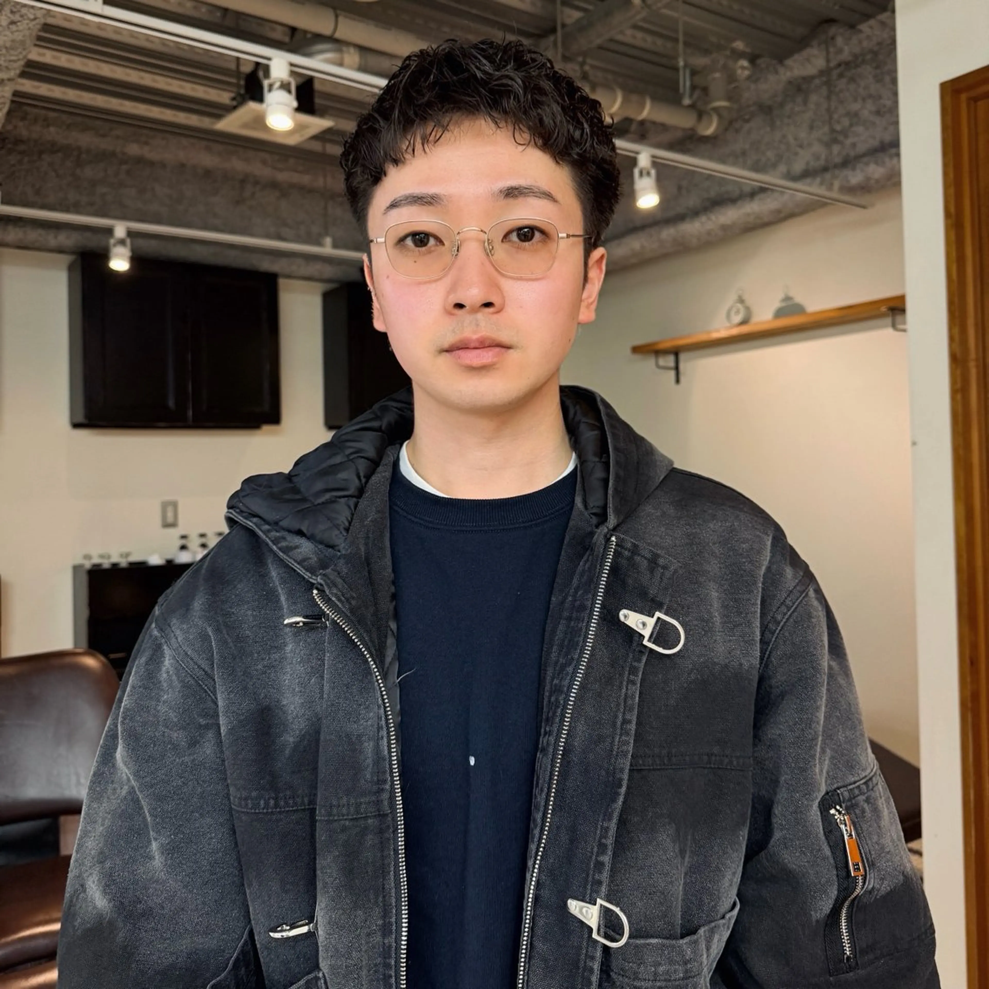 ショート メンズ カット トリートメント ヘッドスパ おしゃれパーマ メンズ特化/みーまんのヘアスタイル