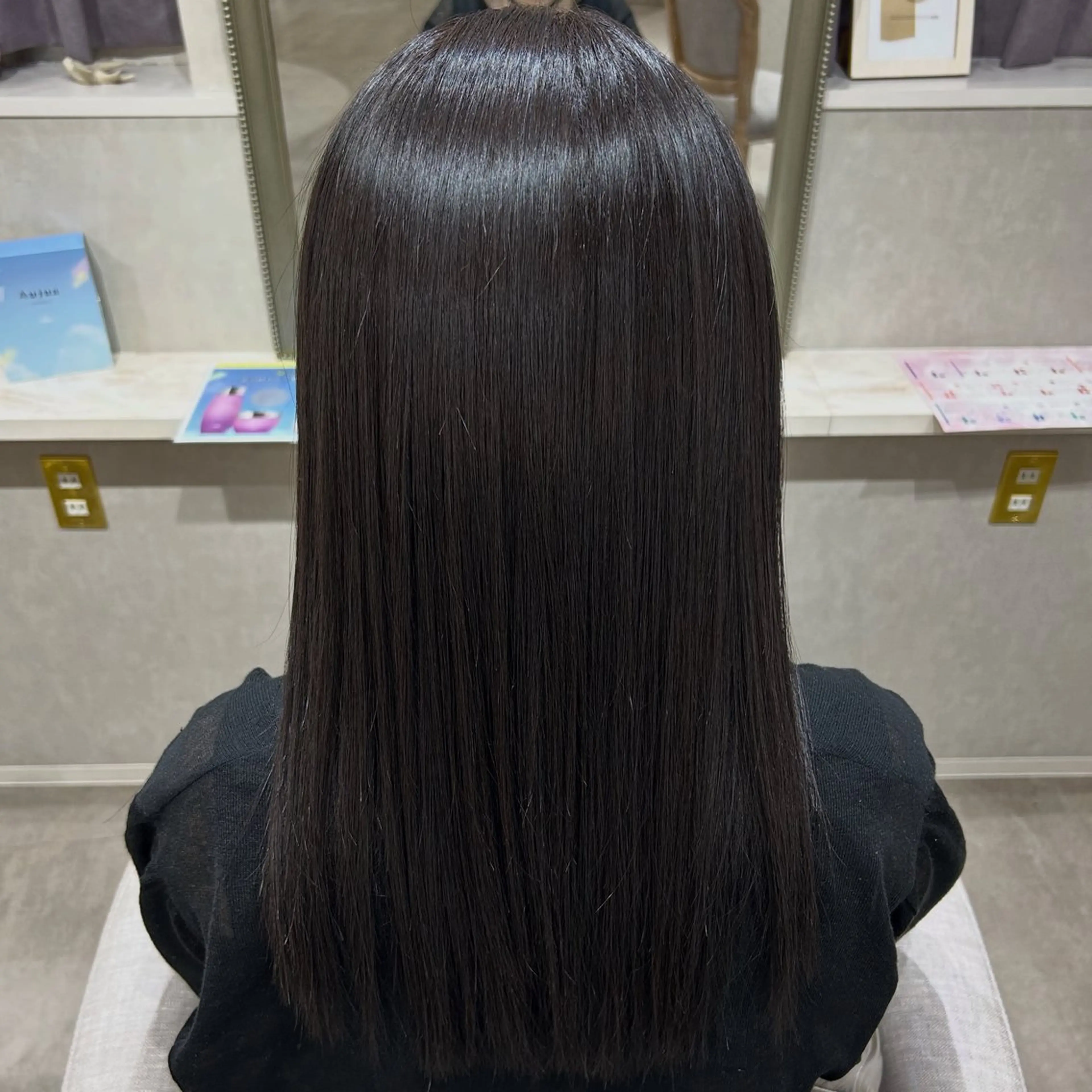 セミロング カラー 💠 AYAKA💠のヘアスタイル