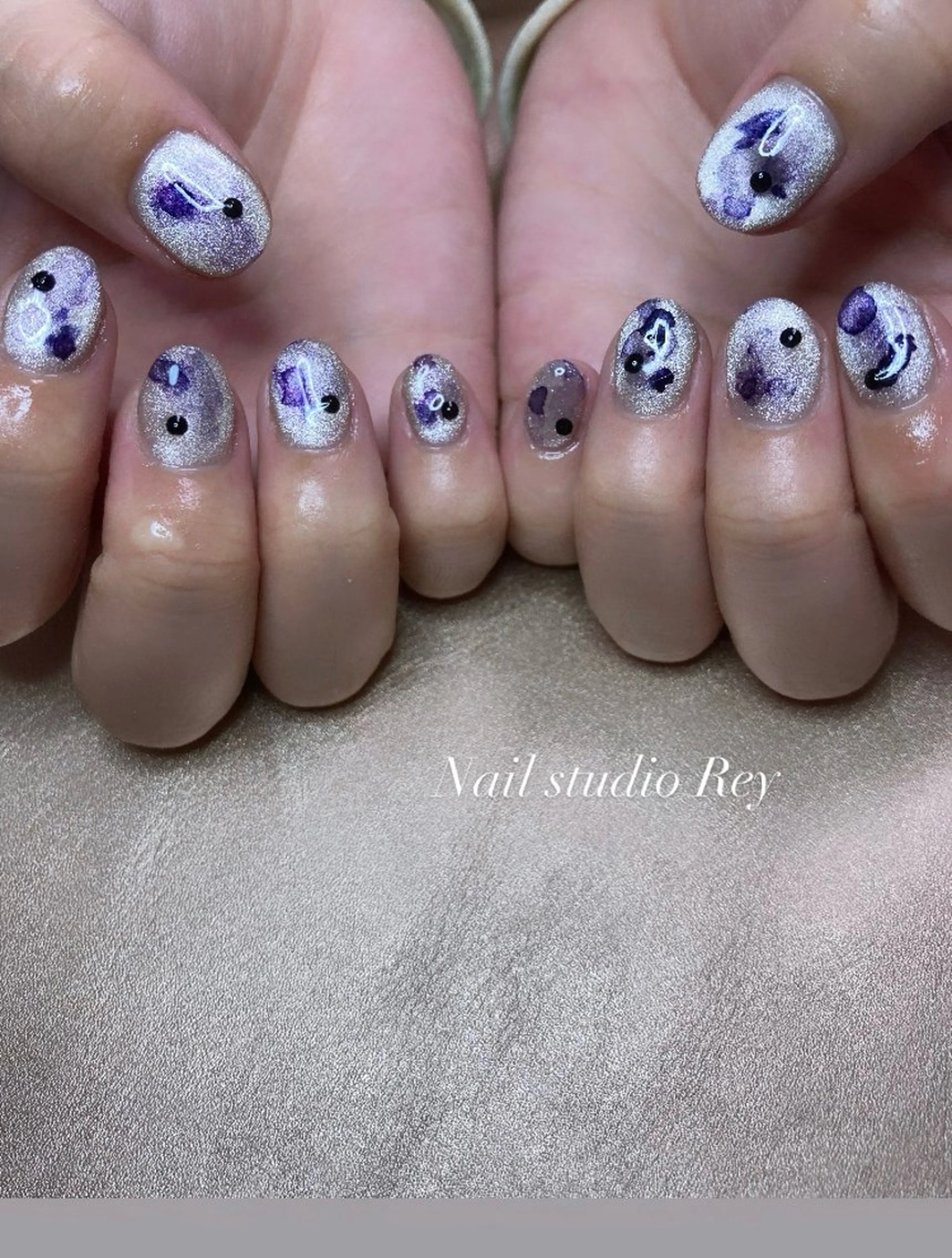 ネイル マグネットネイル ecrin (エクラン)のネイルデザイン