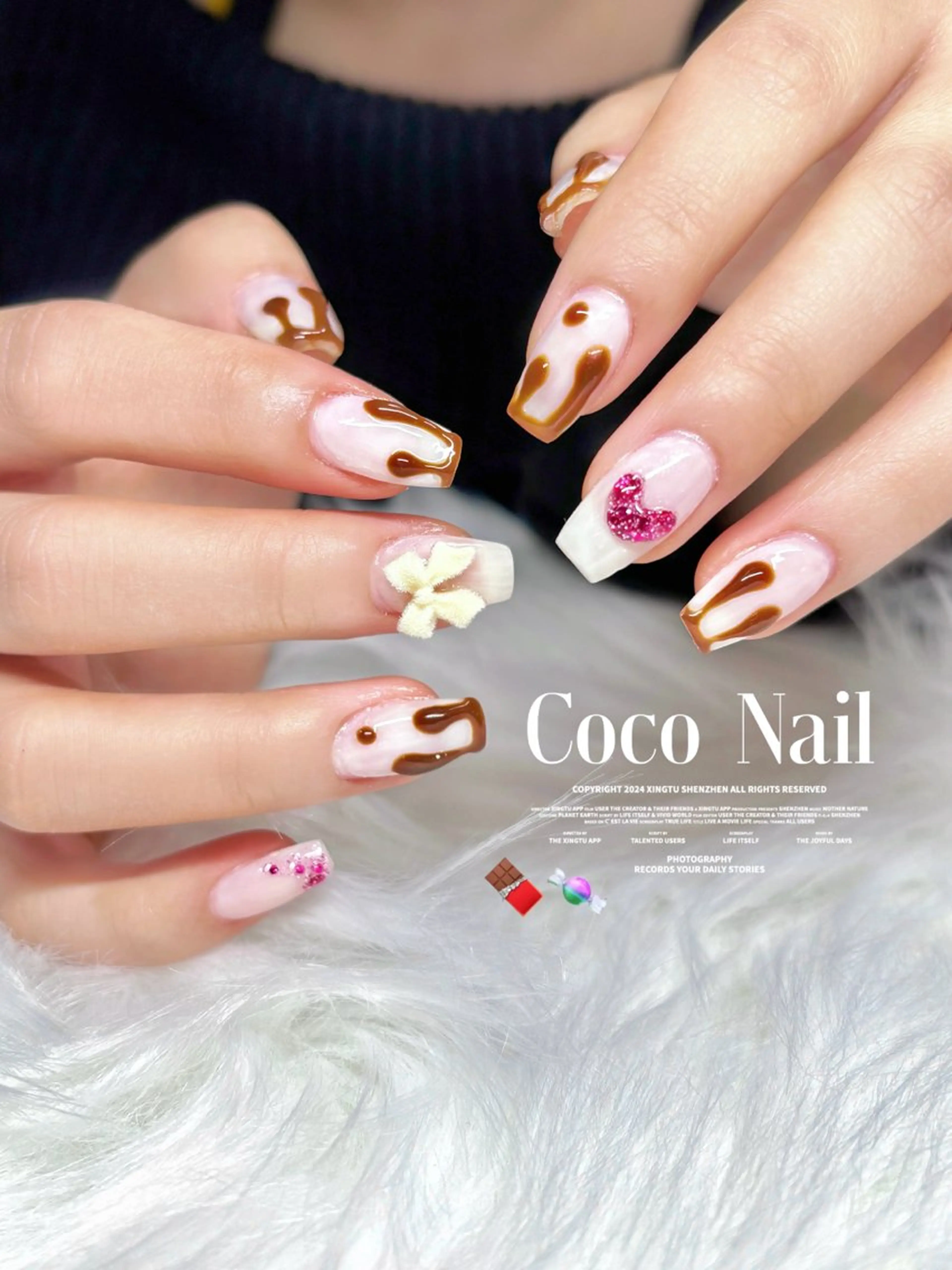 ネイル バレンタイン Nail Studio 331のネイルデザイン