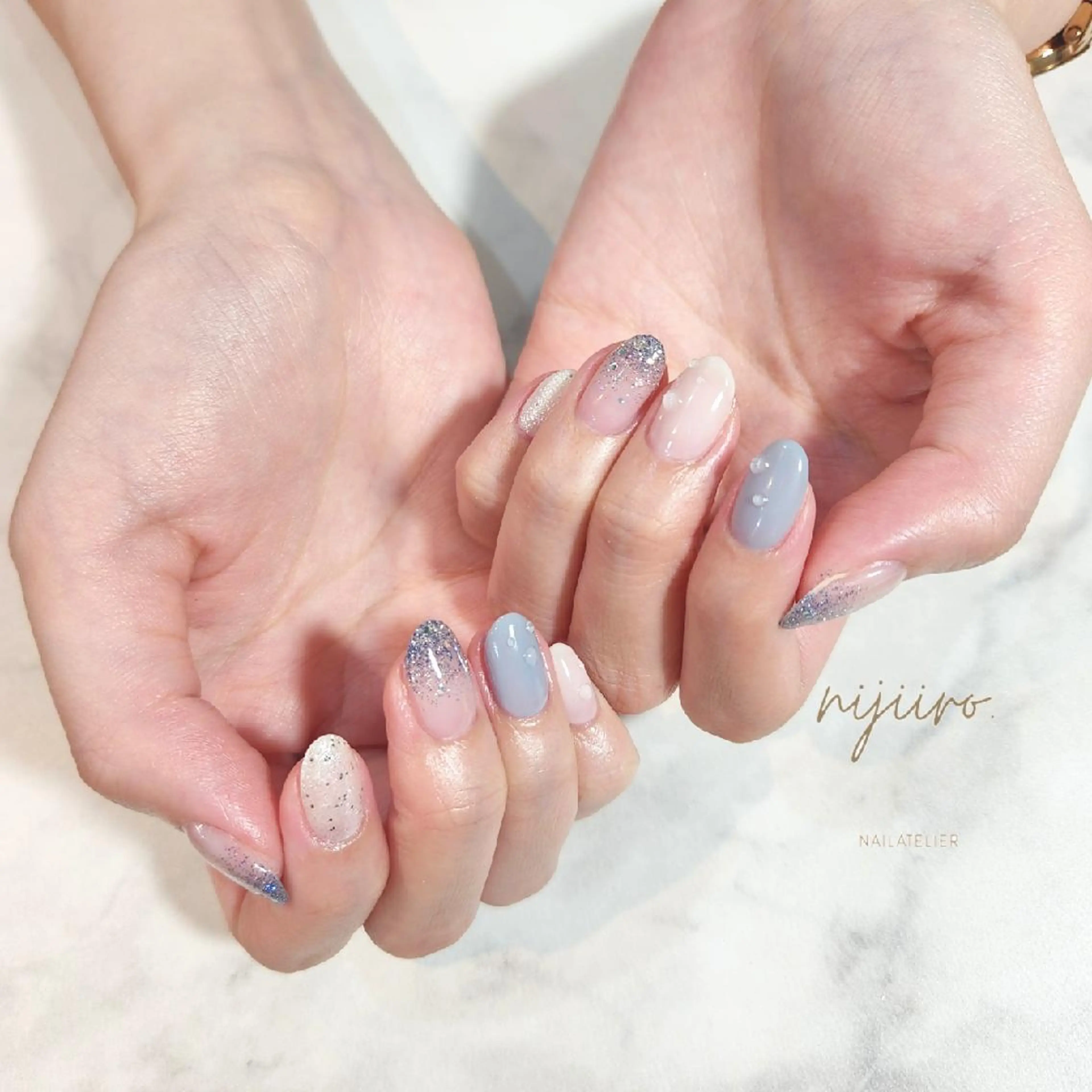 ネイル ハンドネイル nijiiro🌈 サトウのネイルデザイン