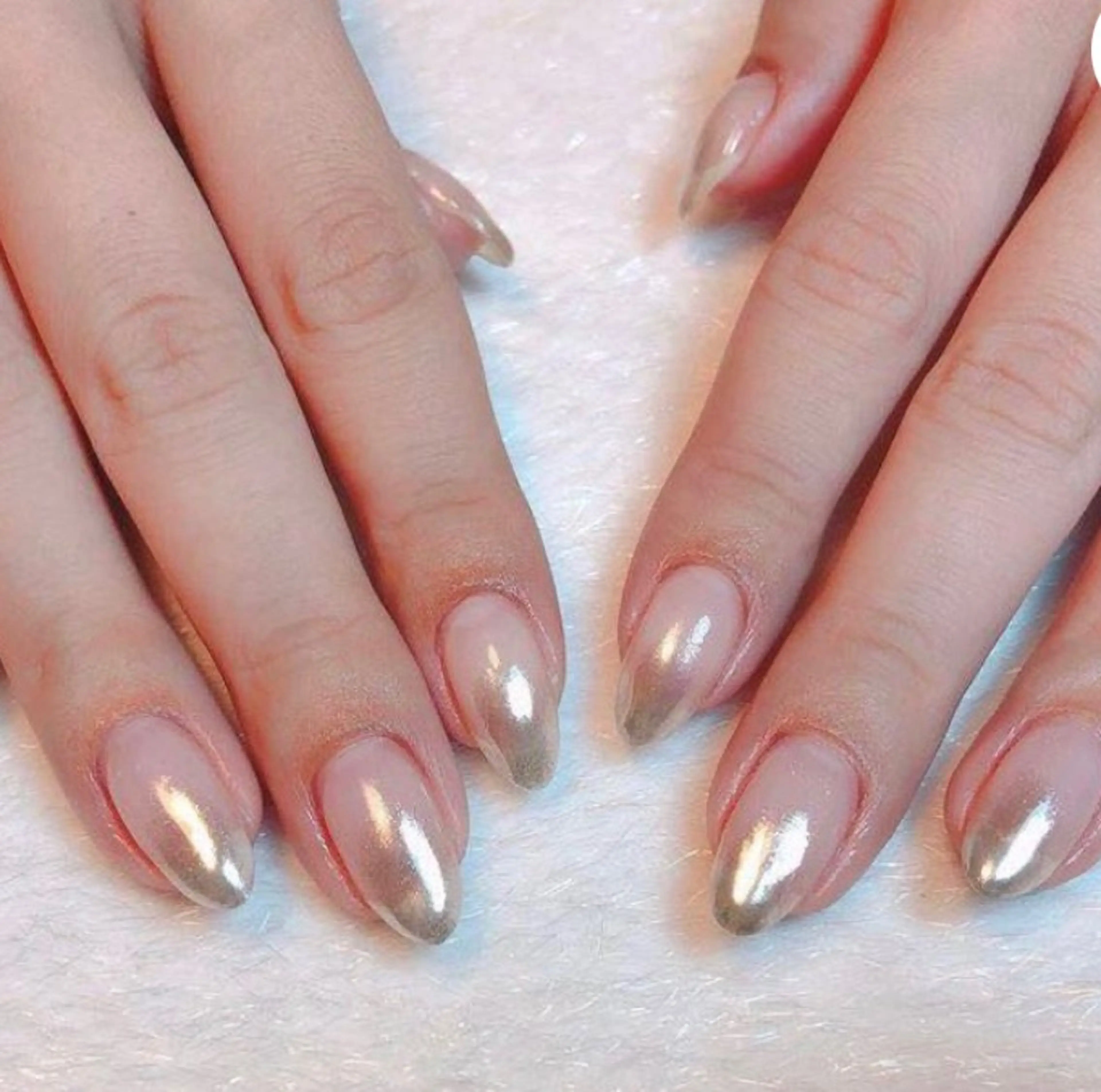 ネイル グラデーション ミラーネイル ハンドネイル オトク ネイルのネイルデザイン