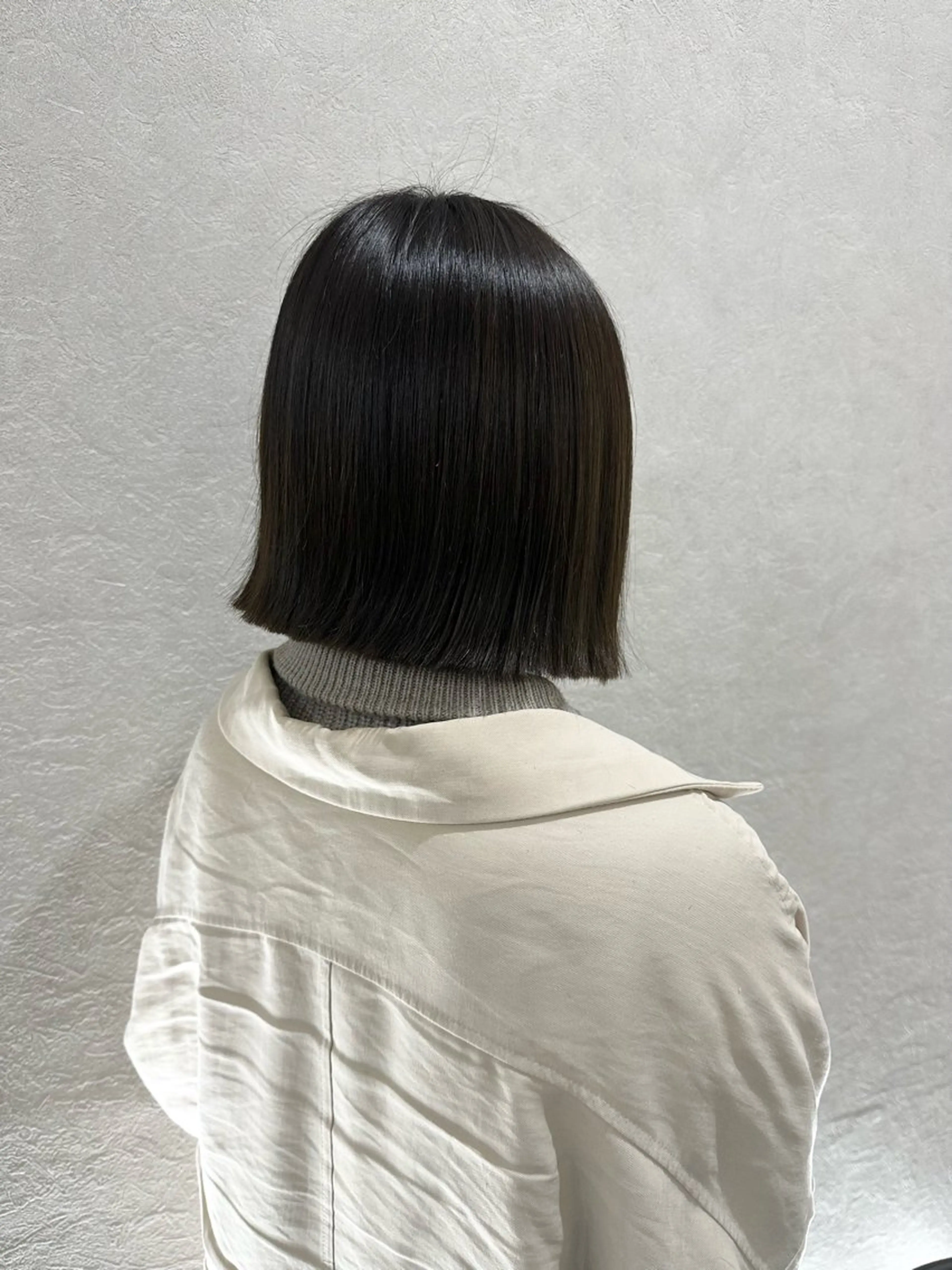 ミディアム 𝑭𝒖𝒌𝒂🩶 モテ髪×透明感カラーのヘアスタイル