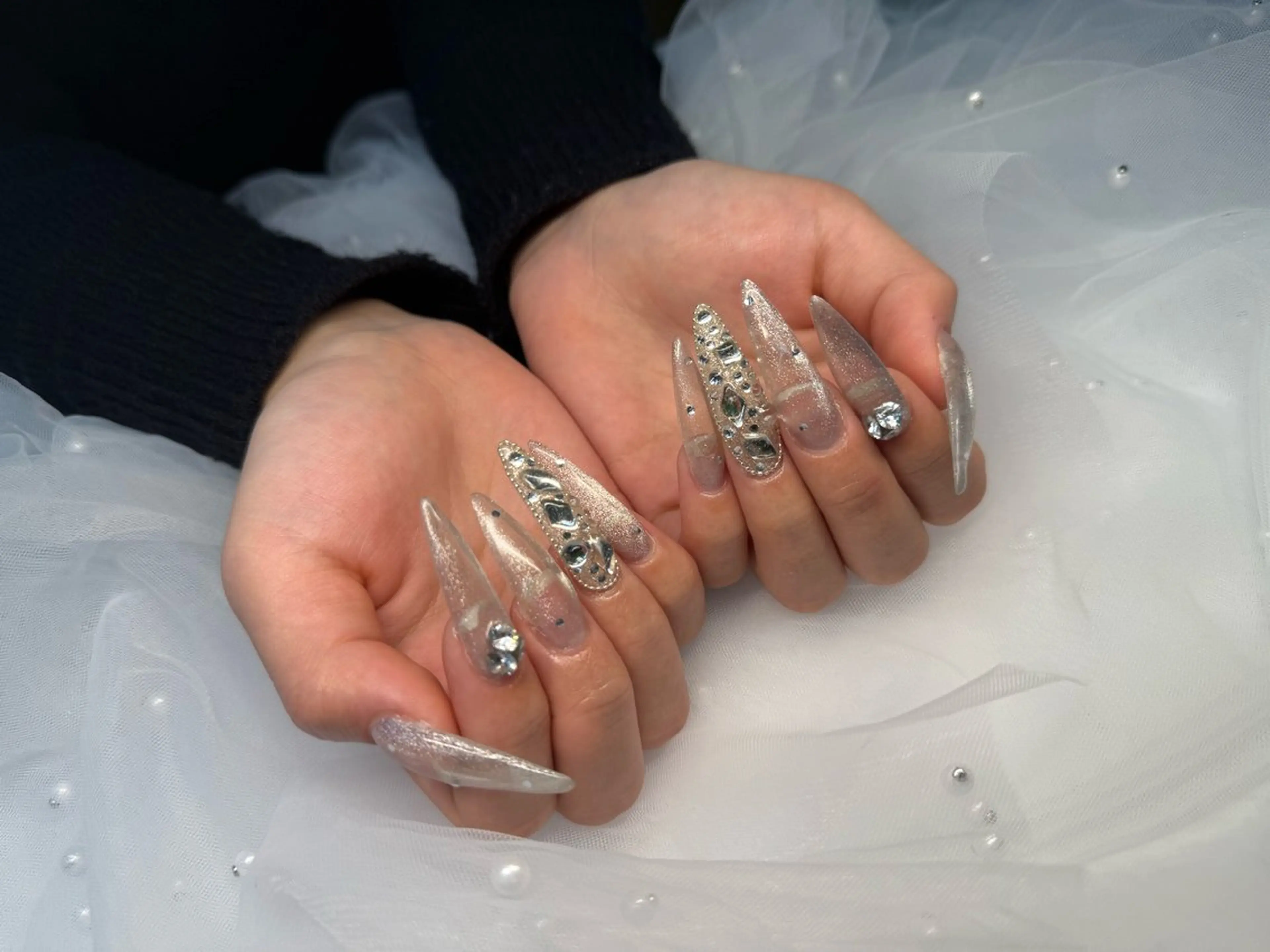 ロング ハンドネイル essornail_ arinのネイルデザイン