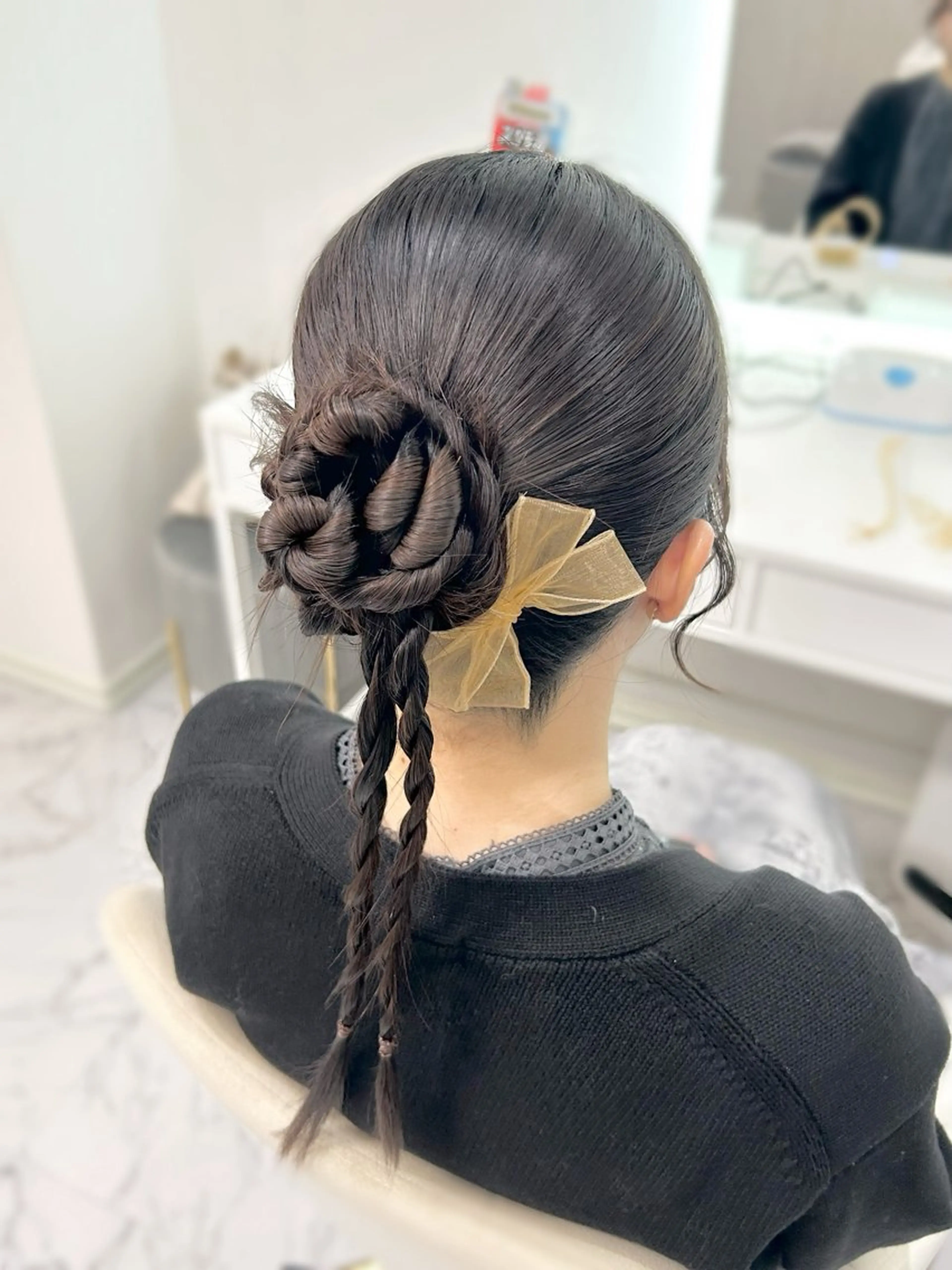 ロング ヘアアレンジ ヘアセット ヘアセット専門店 Rのヘアスタイル