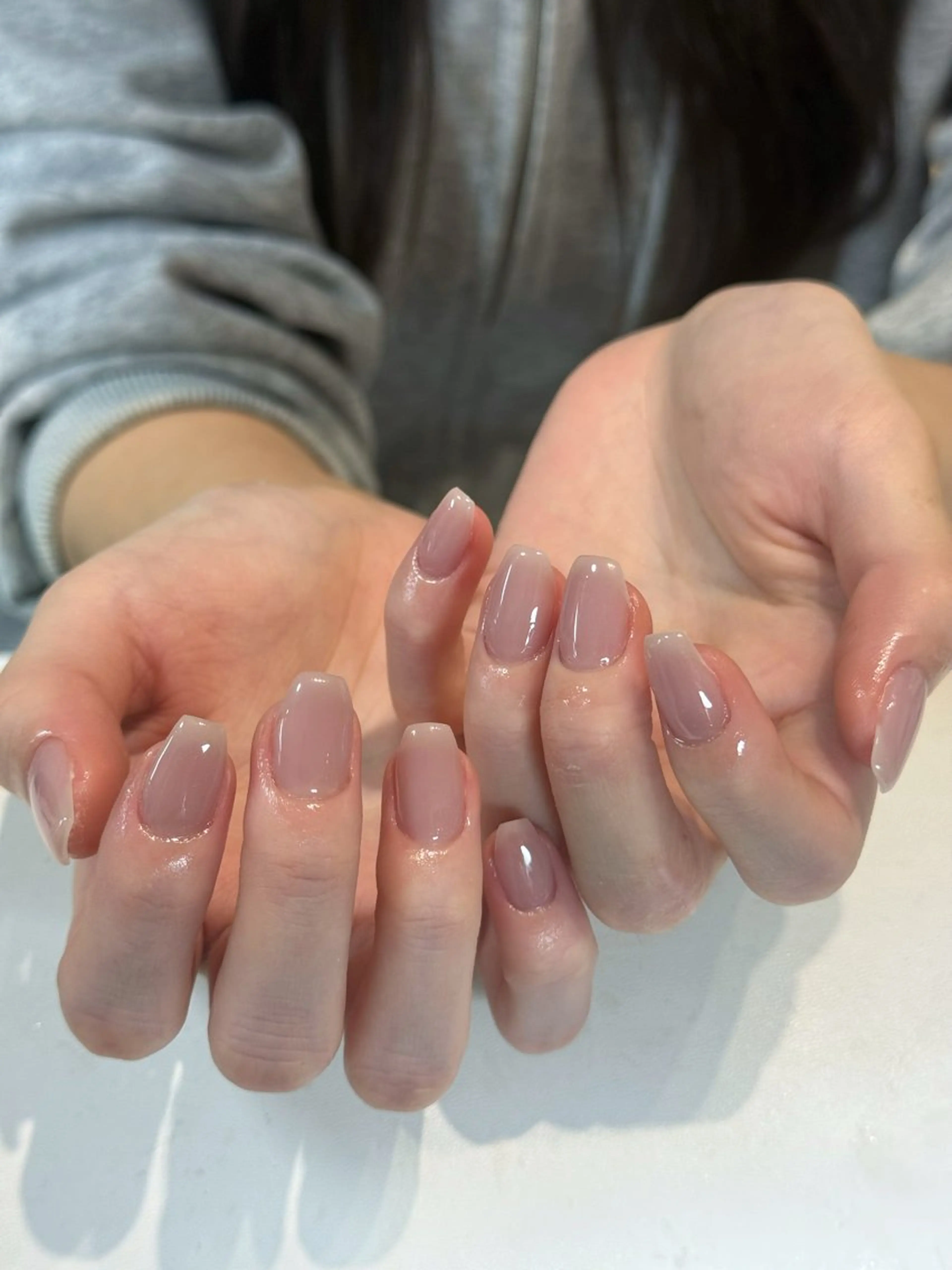 ネイル フレンチネイル ジェルネイル キラキラネイル 韓国ネイル マグネットネイル Julli NailStudioのネイルデザイン