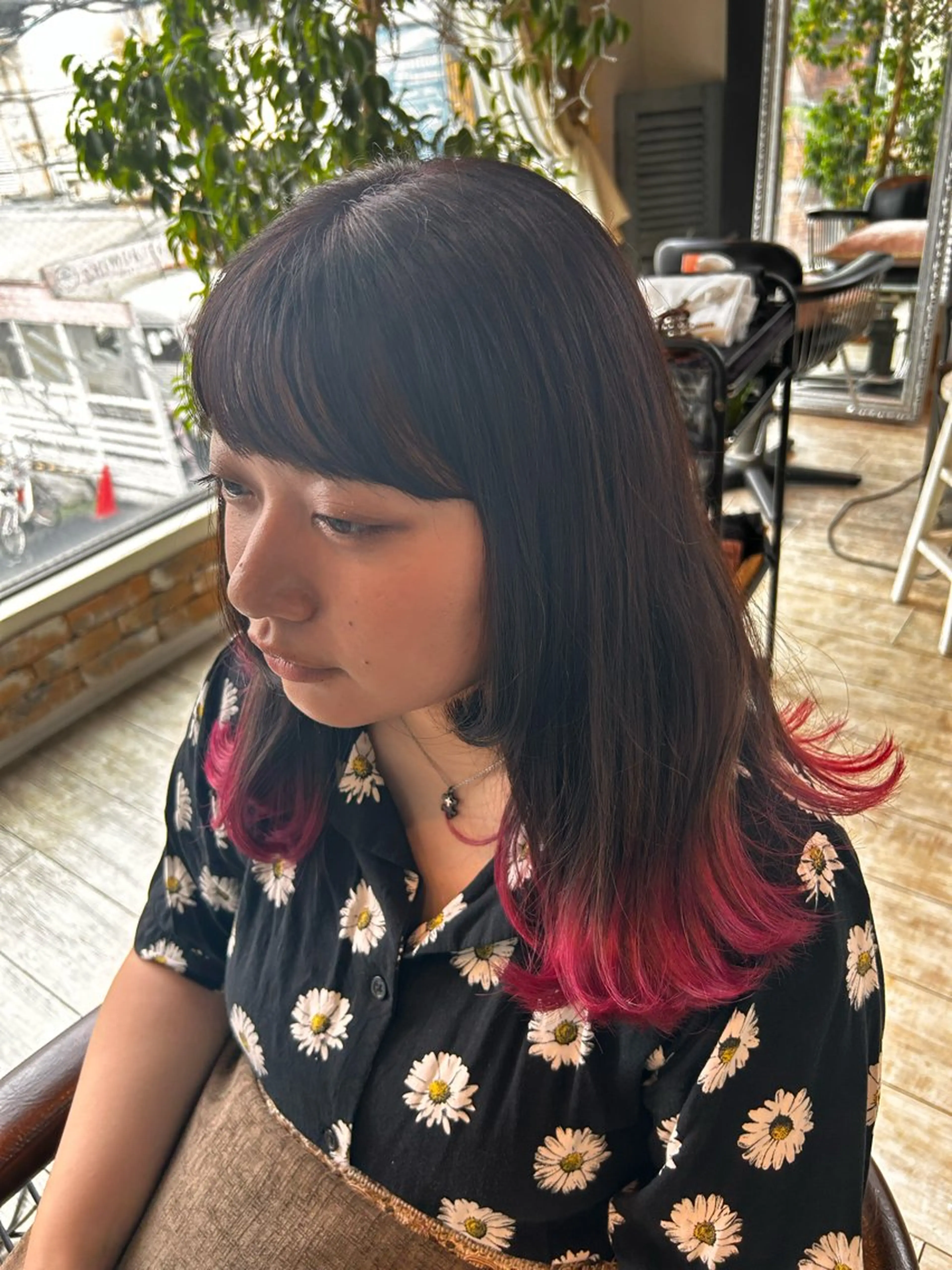 セミロング カラー 🌷nanase🌷 gally hairのヘアスタイル