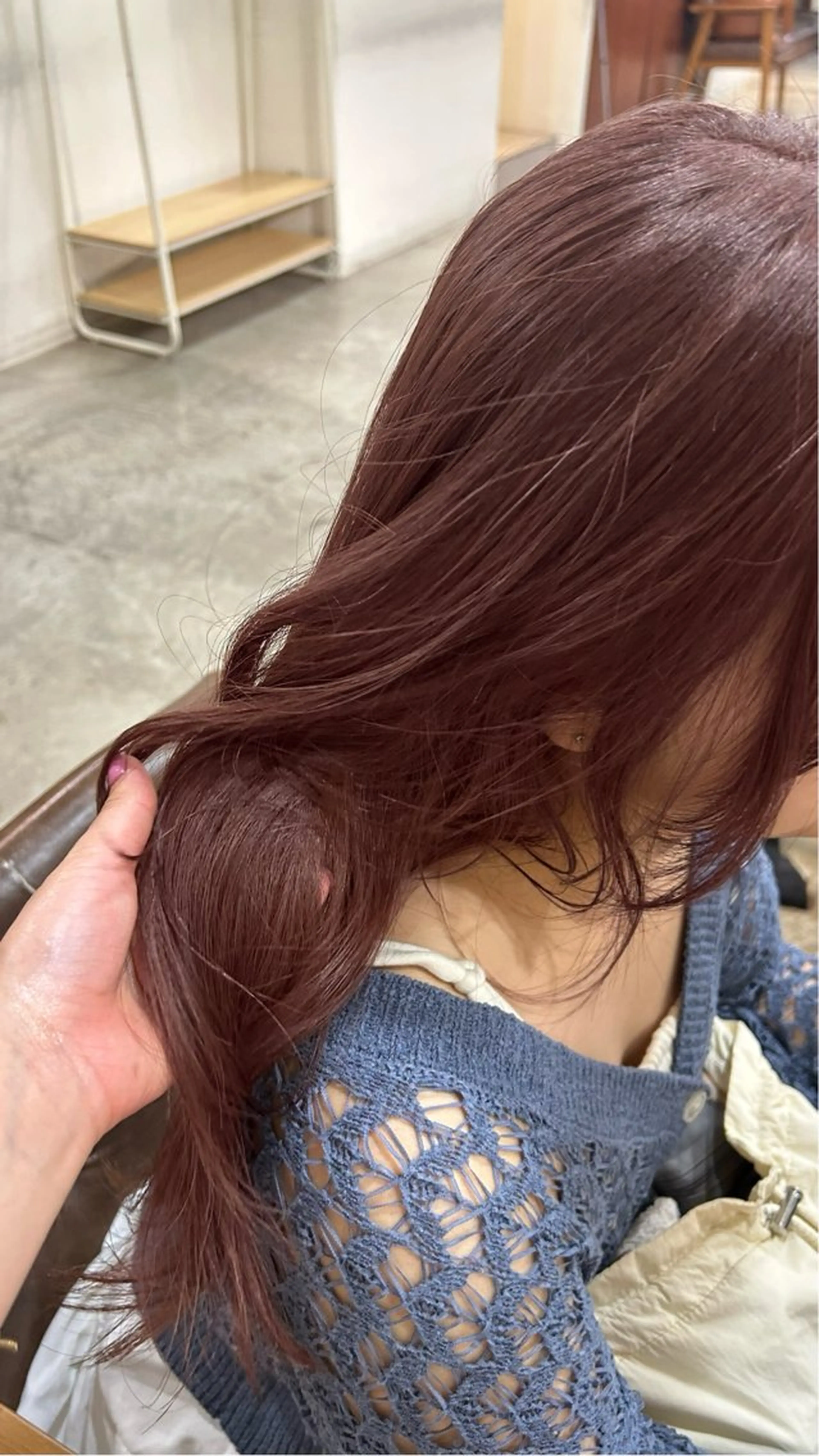 ロング カット ヘアカラー トリートメント ベージュ/透明感/ レイヤー/あやか💕のヘアスタイル