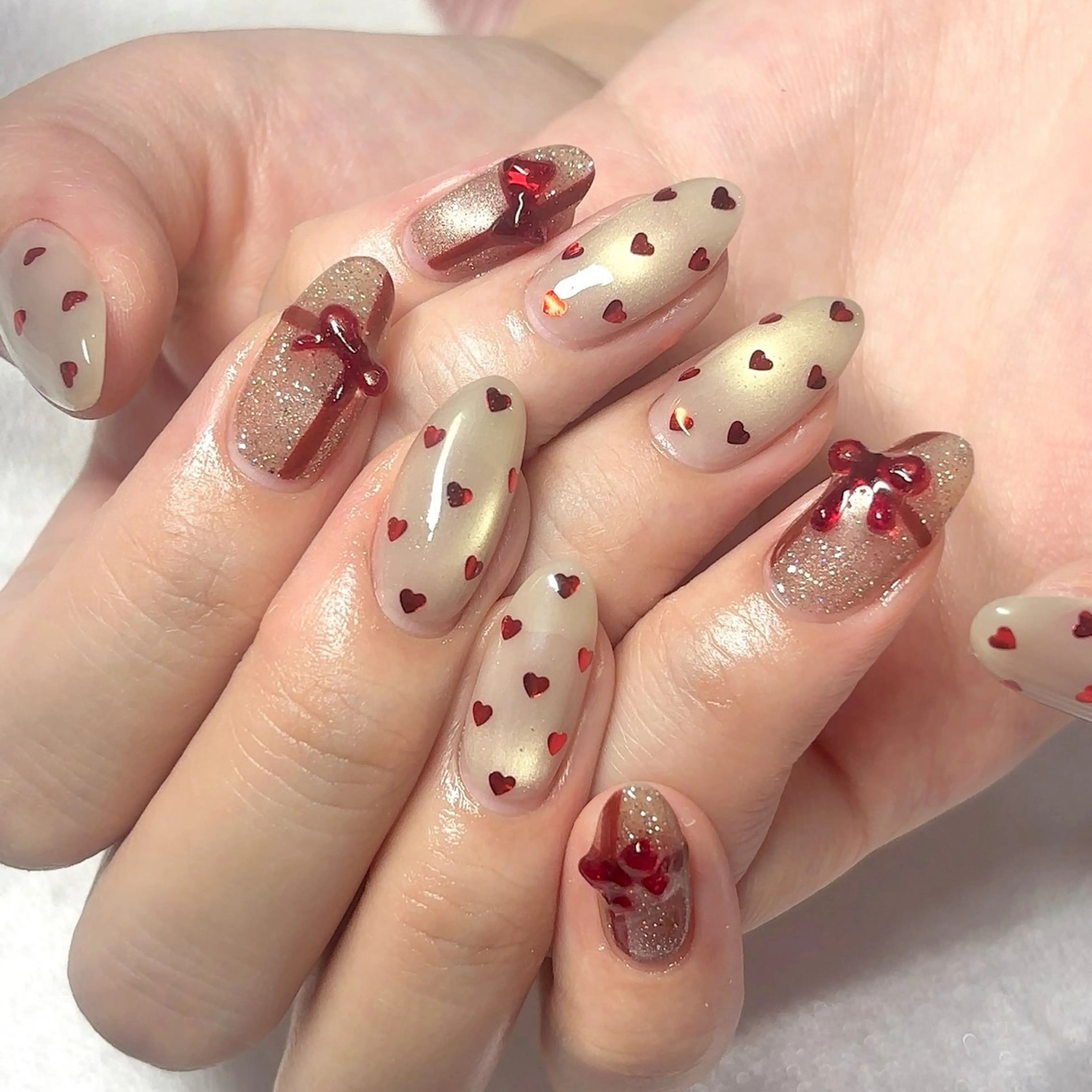 ネイル ハンドネイル キャッツアイ東京 西荻窪店のネイルデザイン