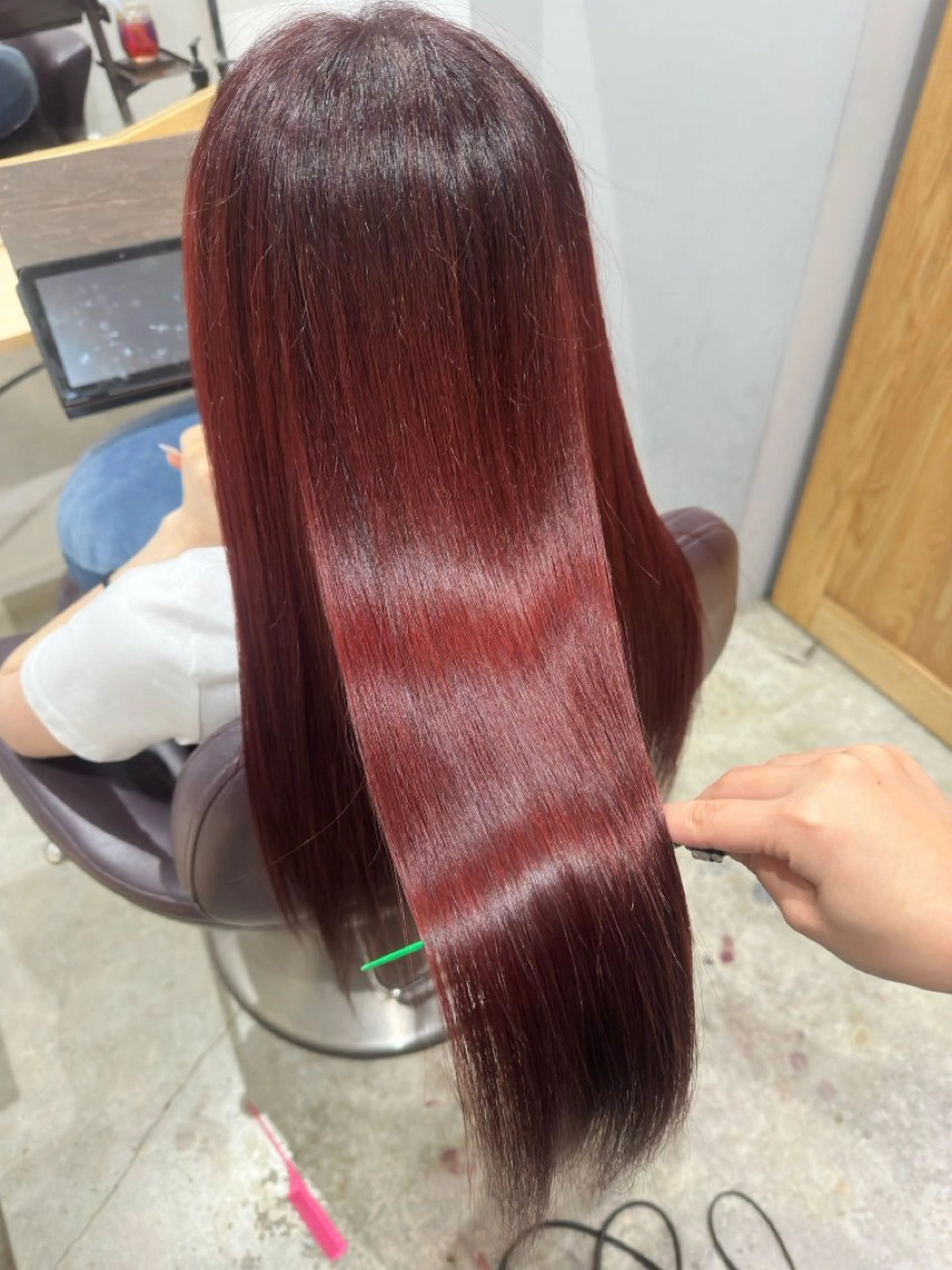 ロング miloc naha ナナカのヘアスタイル