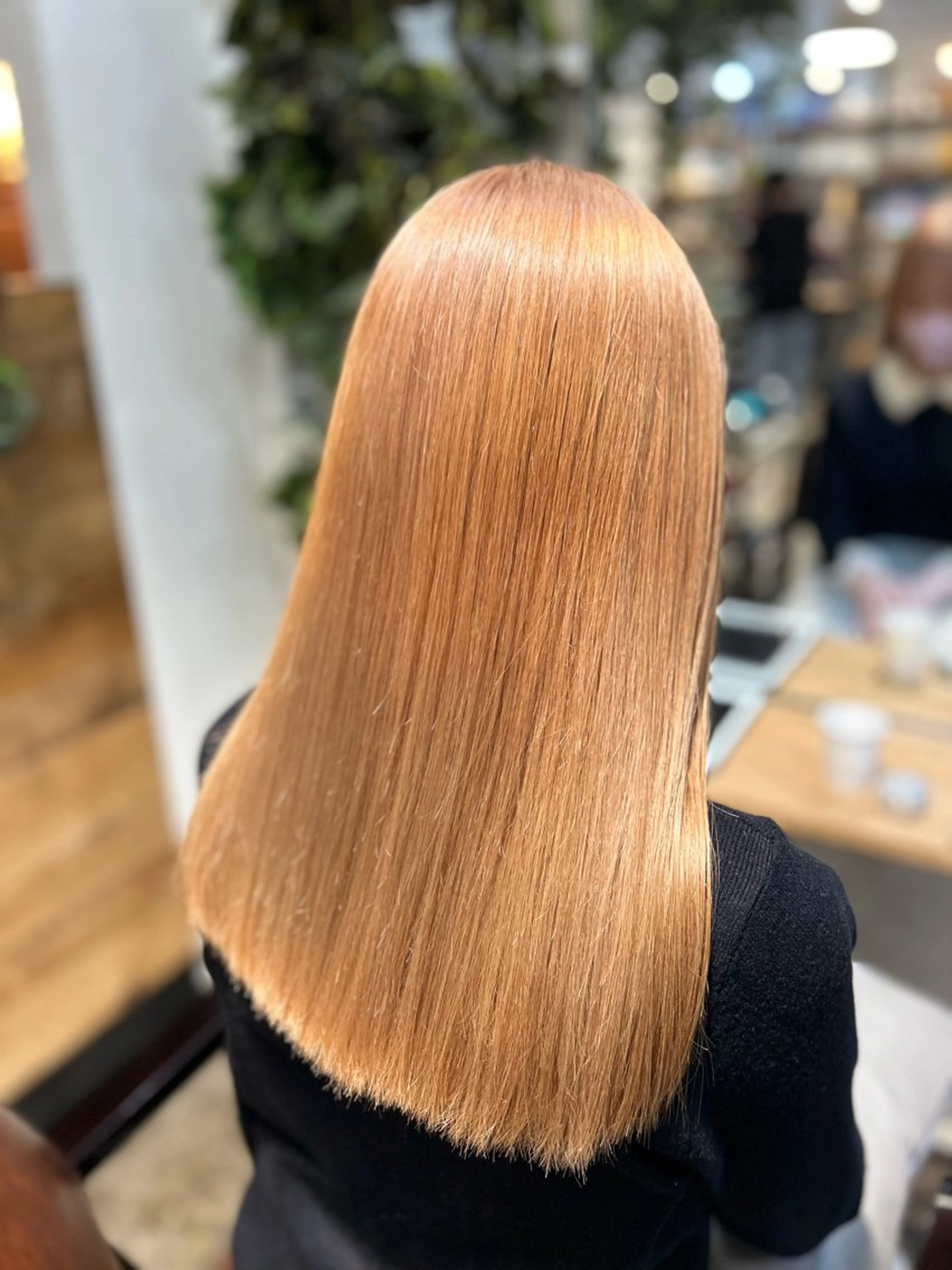 ロング カラー ベージュカラー ミルクティーベージュ ヘアカラー 艶髪/レイヤー 🦋MIYUUのヘアスタイル