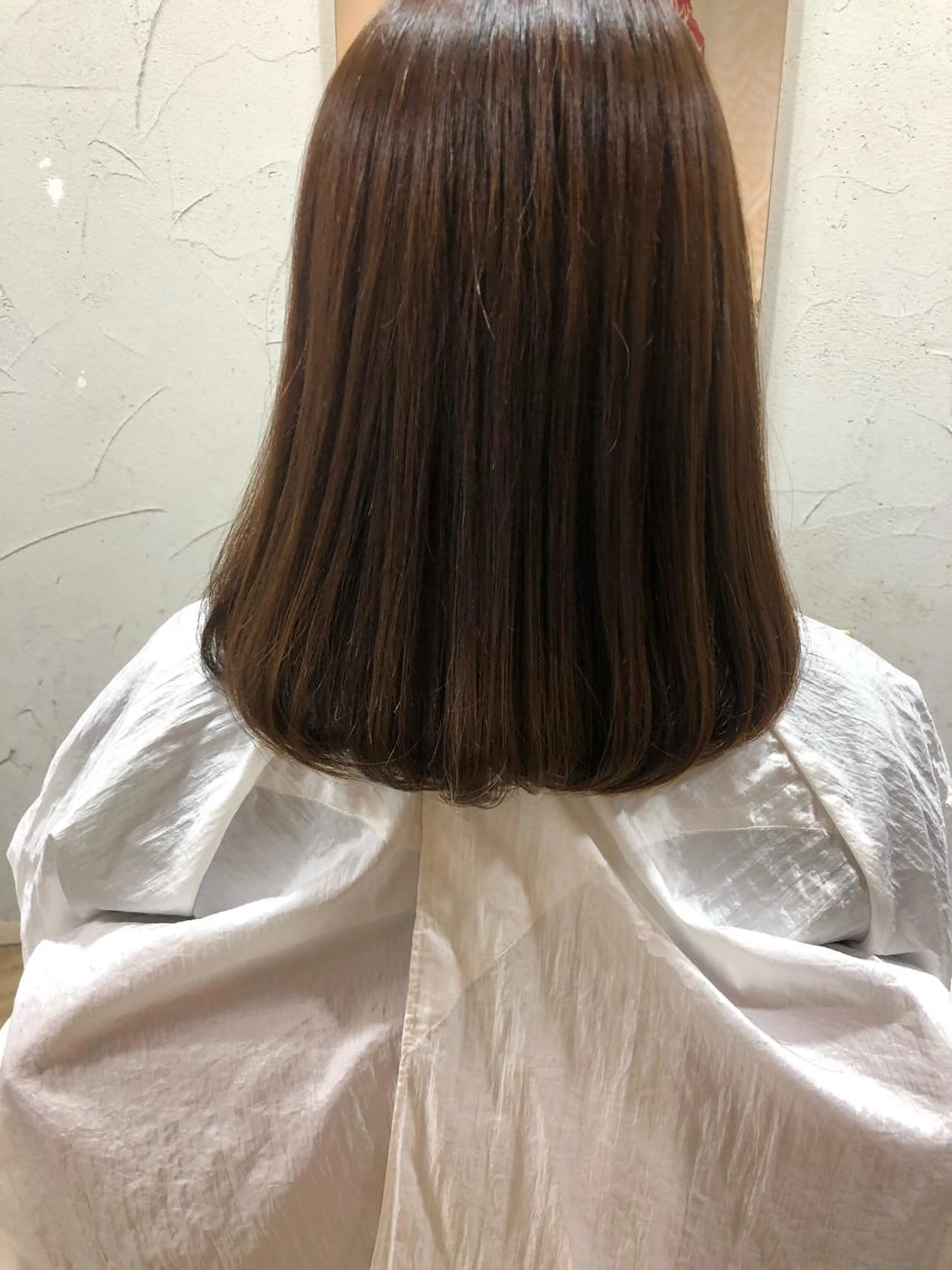 酸性ストレート+シャンプーブローの写真