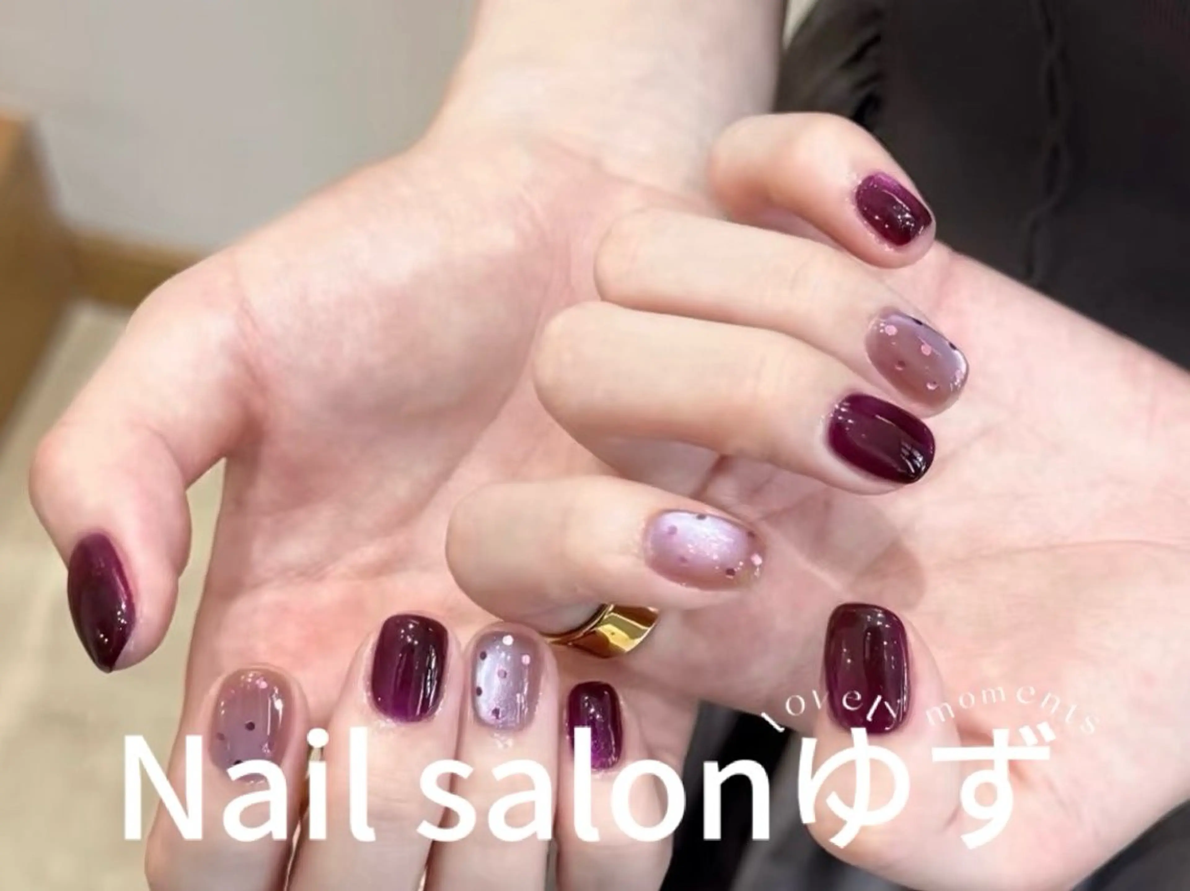 ネイル ハンドネイル ネイルサロン ゆずのネイルデザイン