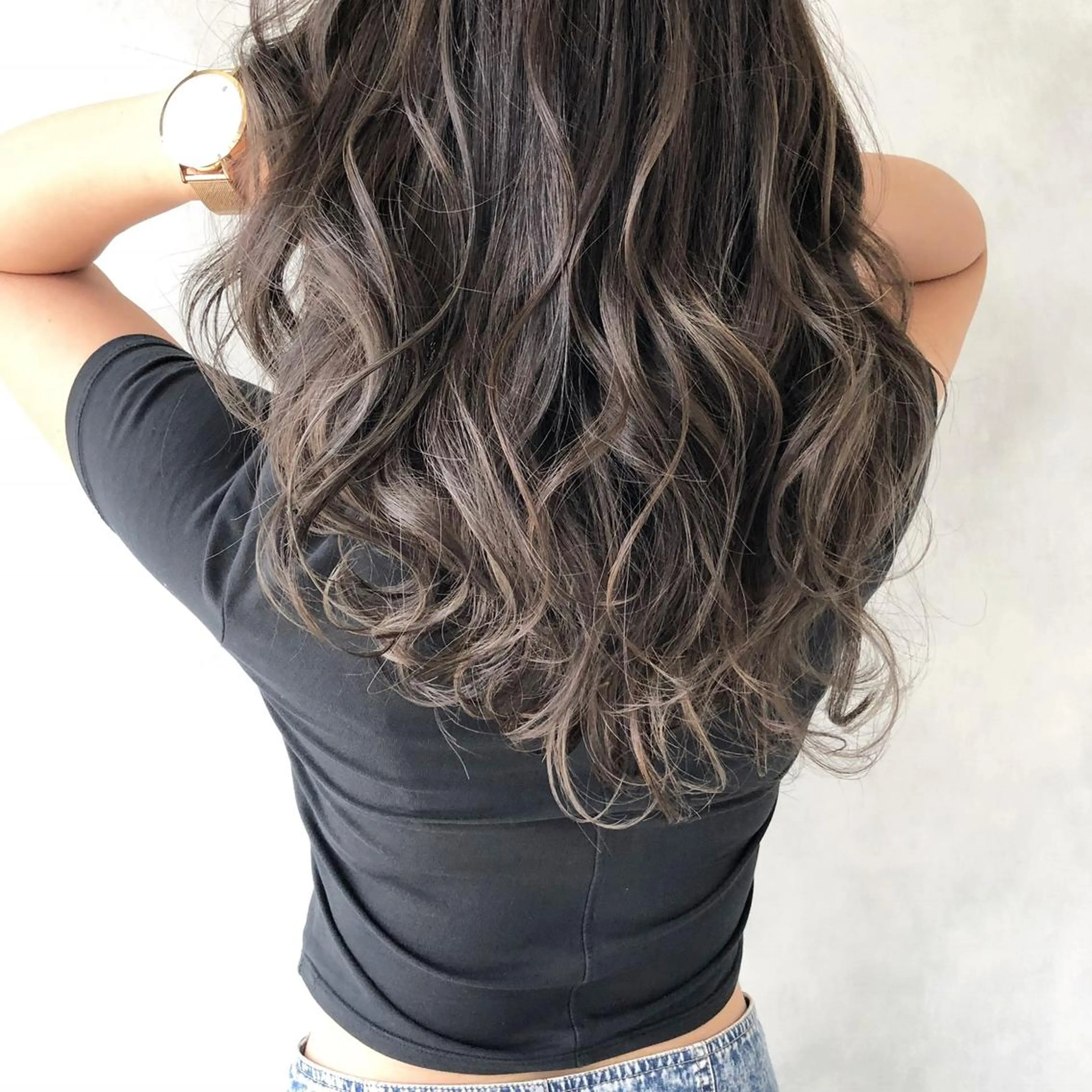 ロング ヘアカラー トリートメント 小澤大輔 YOLO hairのヘアスタイル