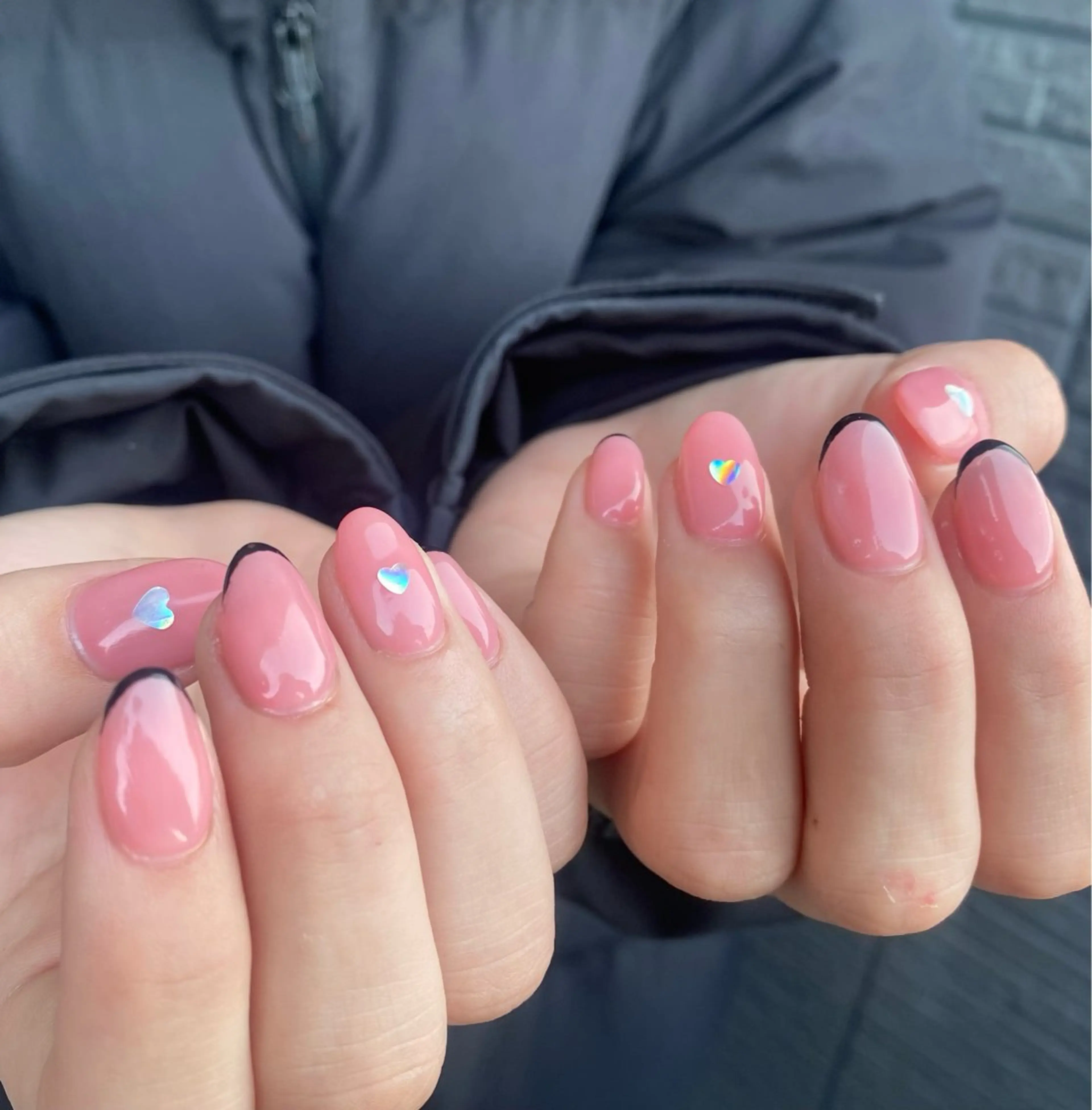ネイル フレンチネイル ハート ハンドネイル to.所属・to nailのその他イメージ