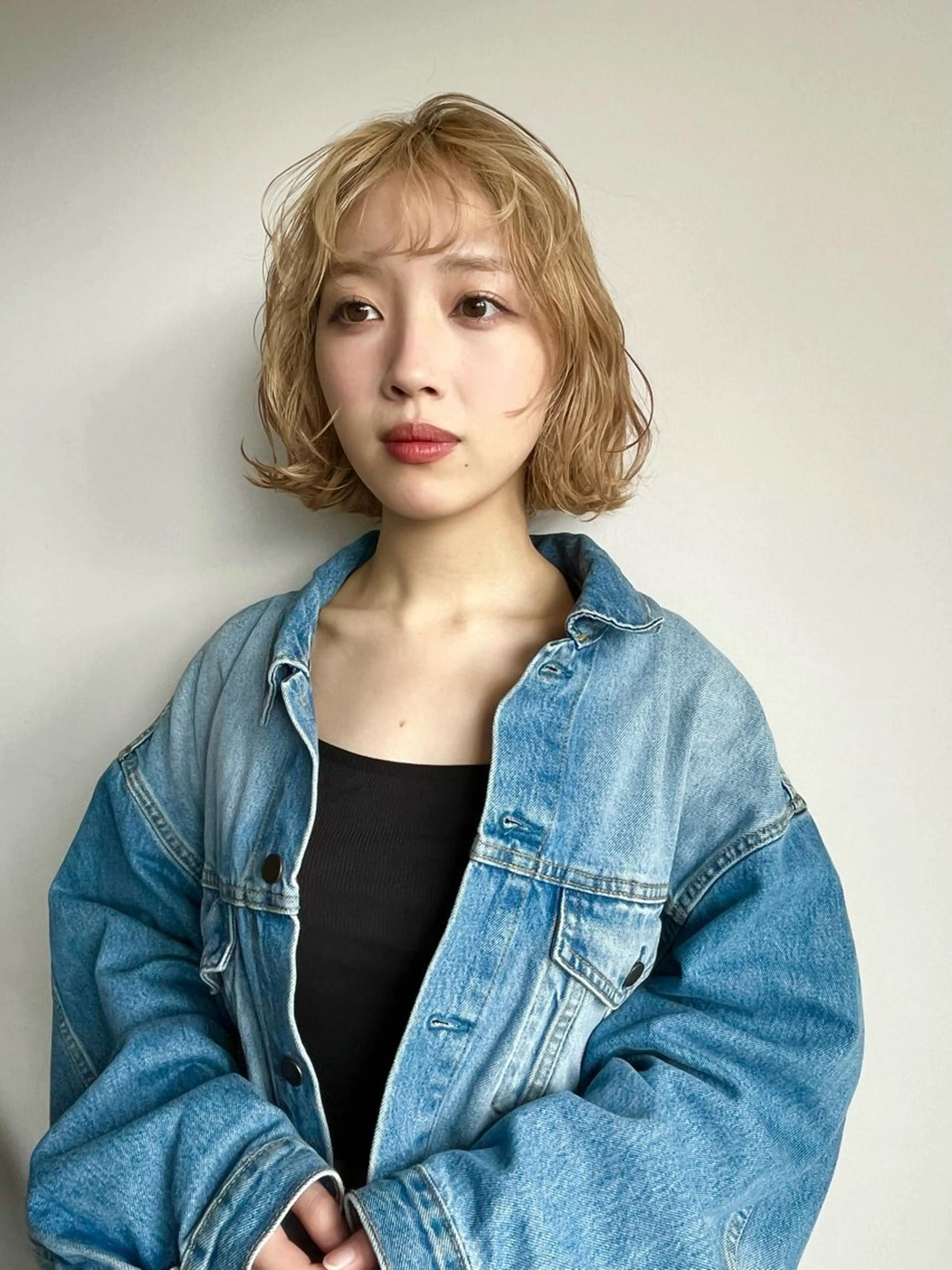 ミディアム カラー カット ヘアカラー トリートメント 小木曽智美 /ボブ/ショートのヘアスタイル