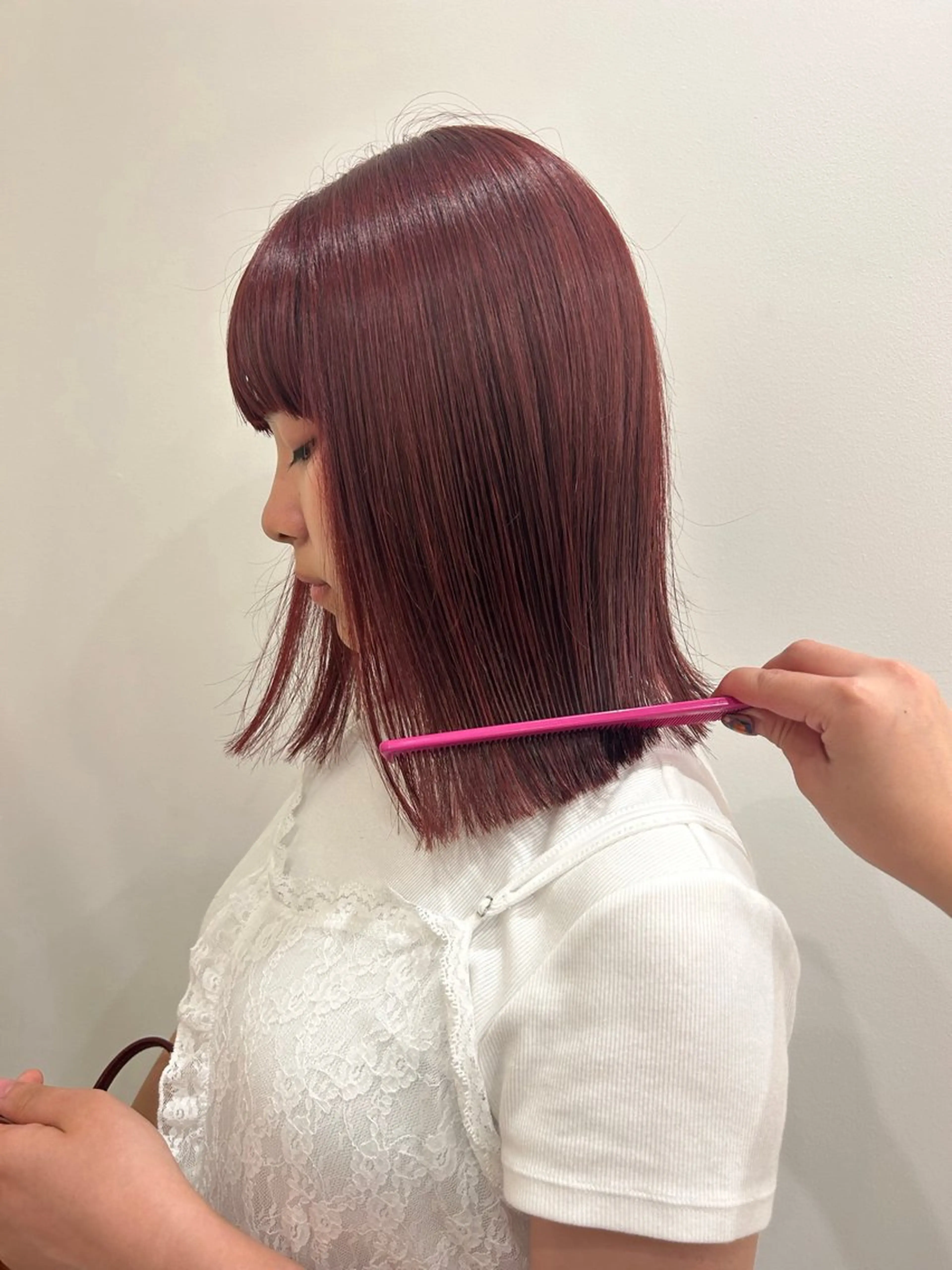 ミディアム カット hair&eye🎀 /momoKaのヘアスタイル