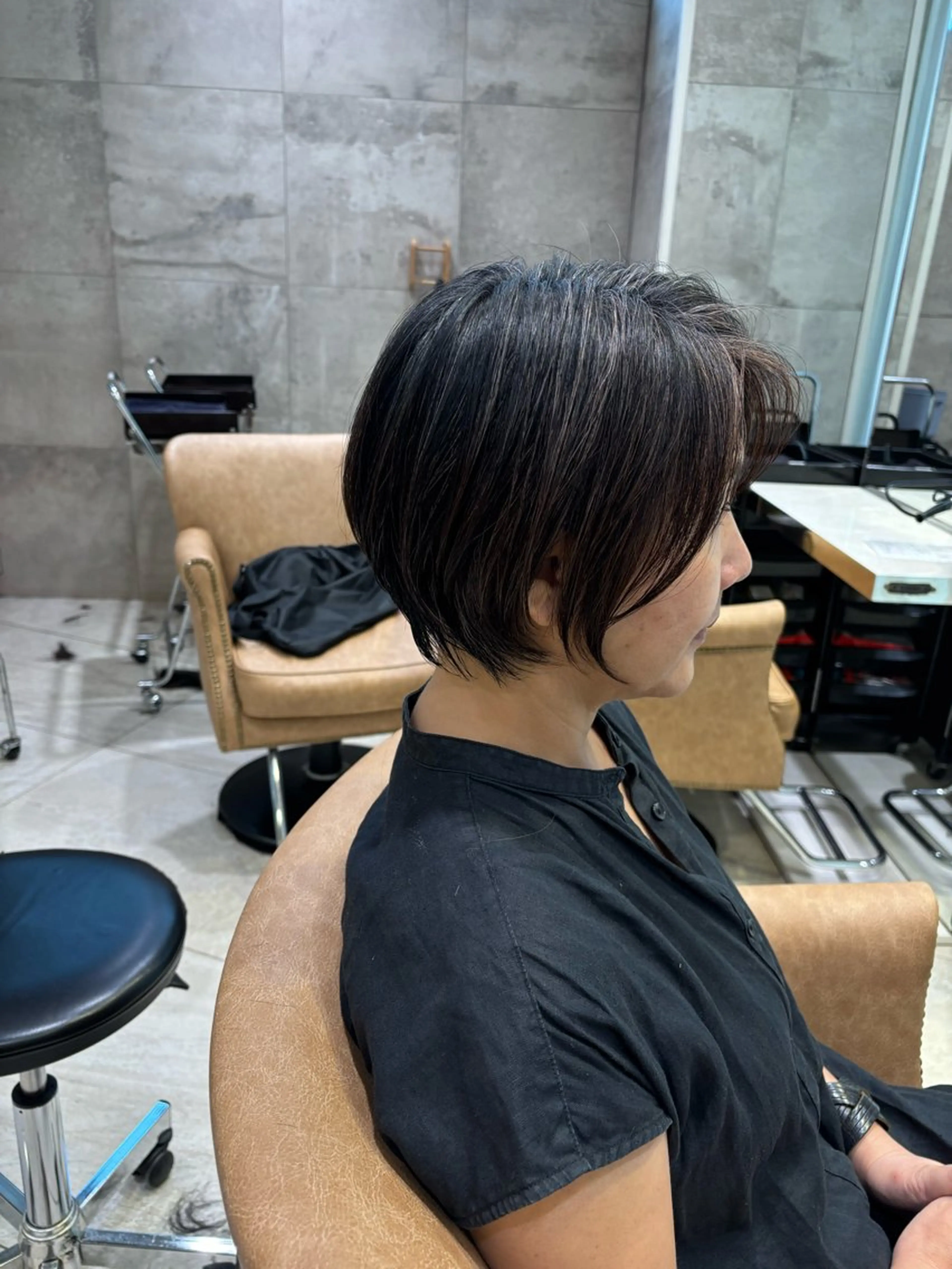 ショート 似合わせショート/ 小顔効果抜群/荒砂のヘアスタイル